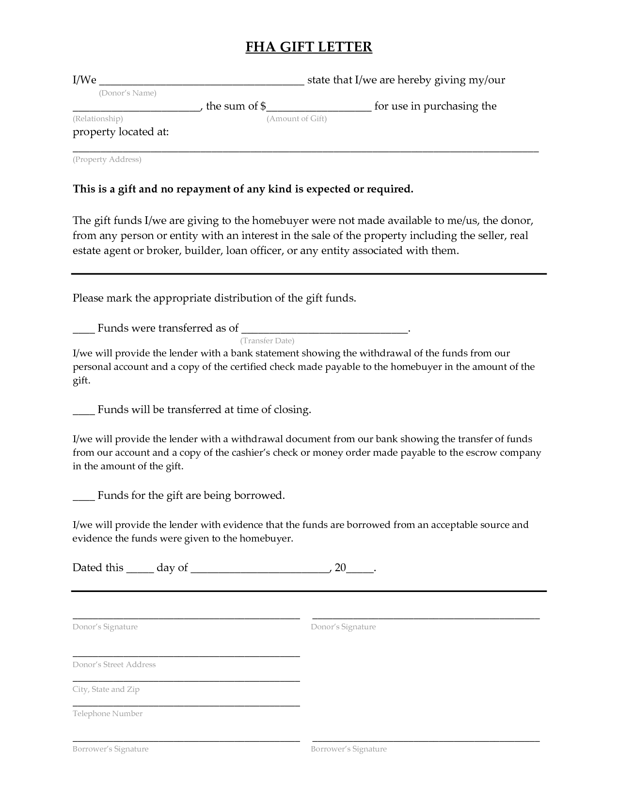 Gift Letter Template Uk - How to Write A Gift Letter Gallery Letter format formal Sample