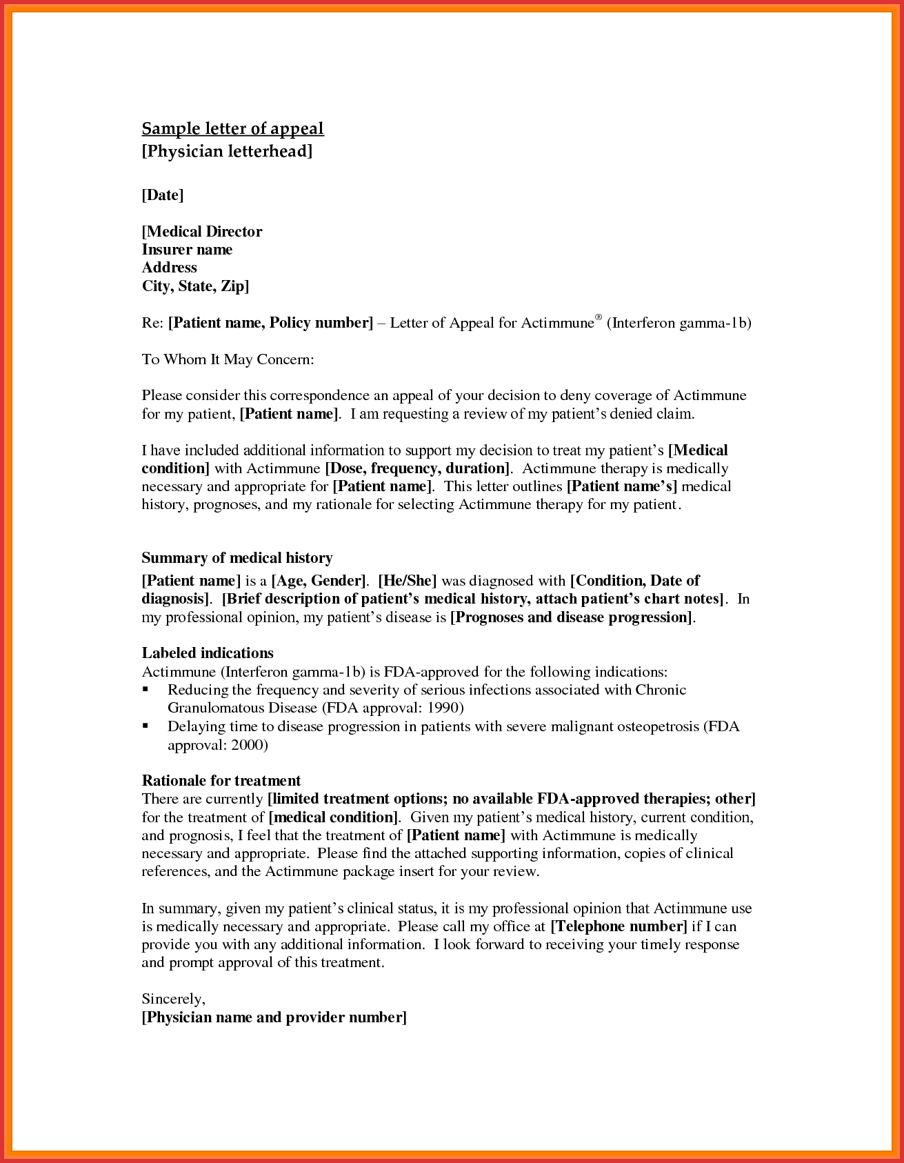 Medical Claim Appeal Letter Template - How to Write A Good Appeal Letter Acurnamedia