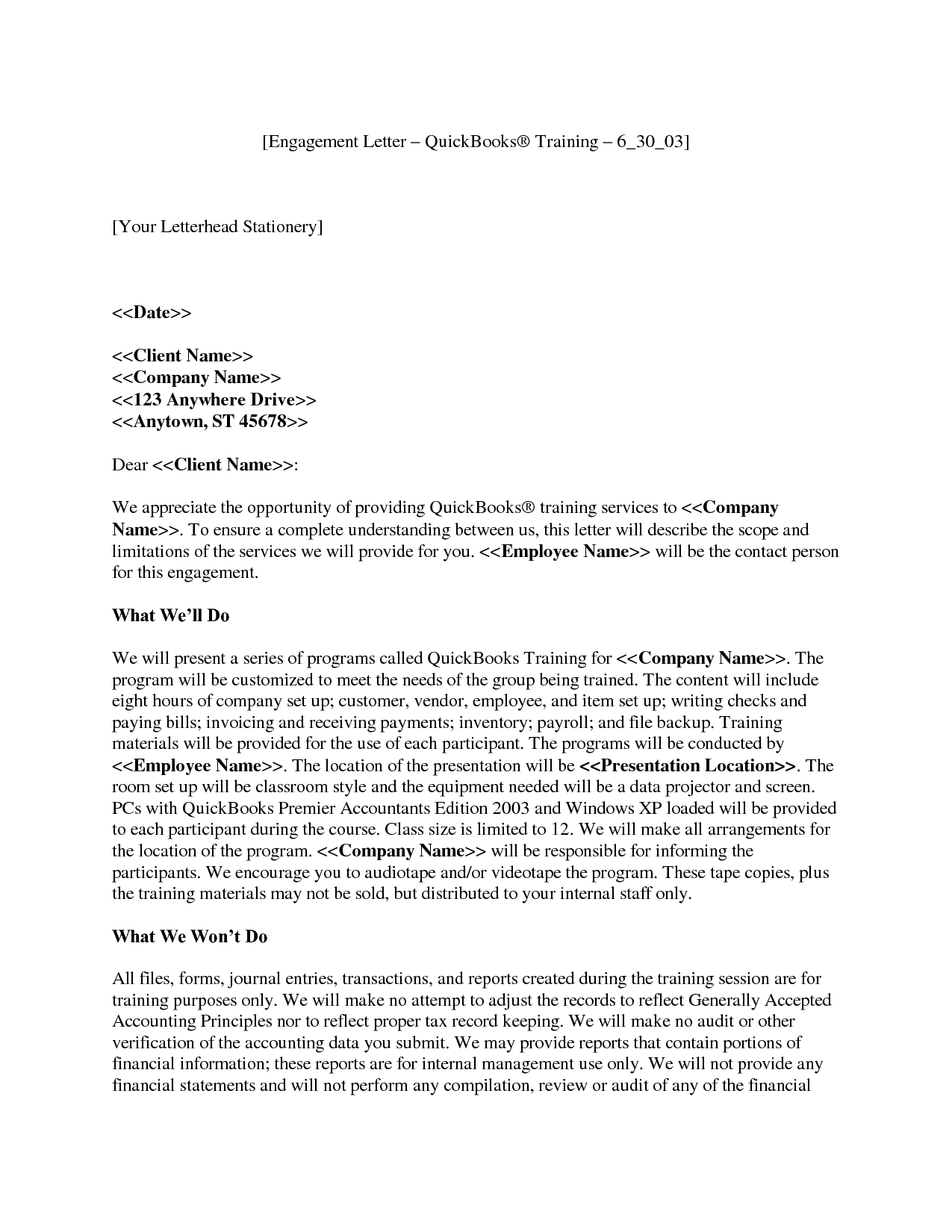 Tax Engagement Letter Template - How to Write A Letter Engagement Gallery Letter format formal