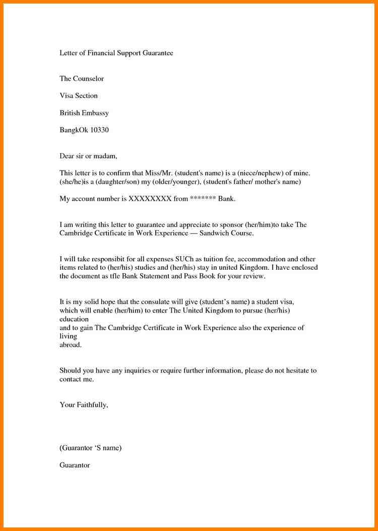 Sample Letter Of Affidavit Of Support For Immigration from simpleartifact.com