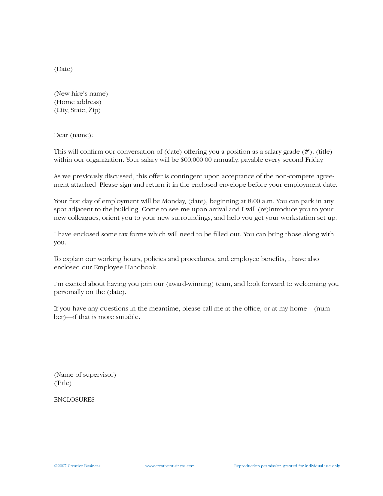 New Hire Welcome Letter Template - How to Write A Wel E Letter to A New Employee Letter