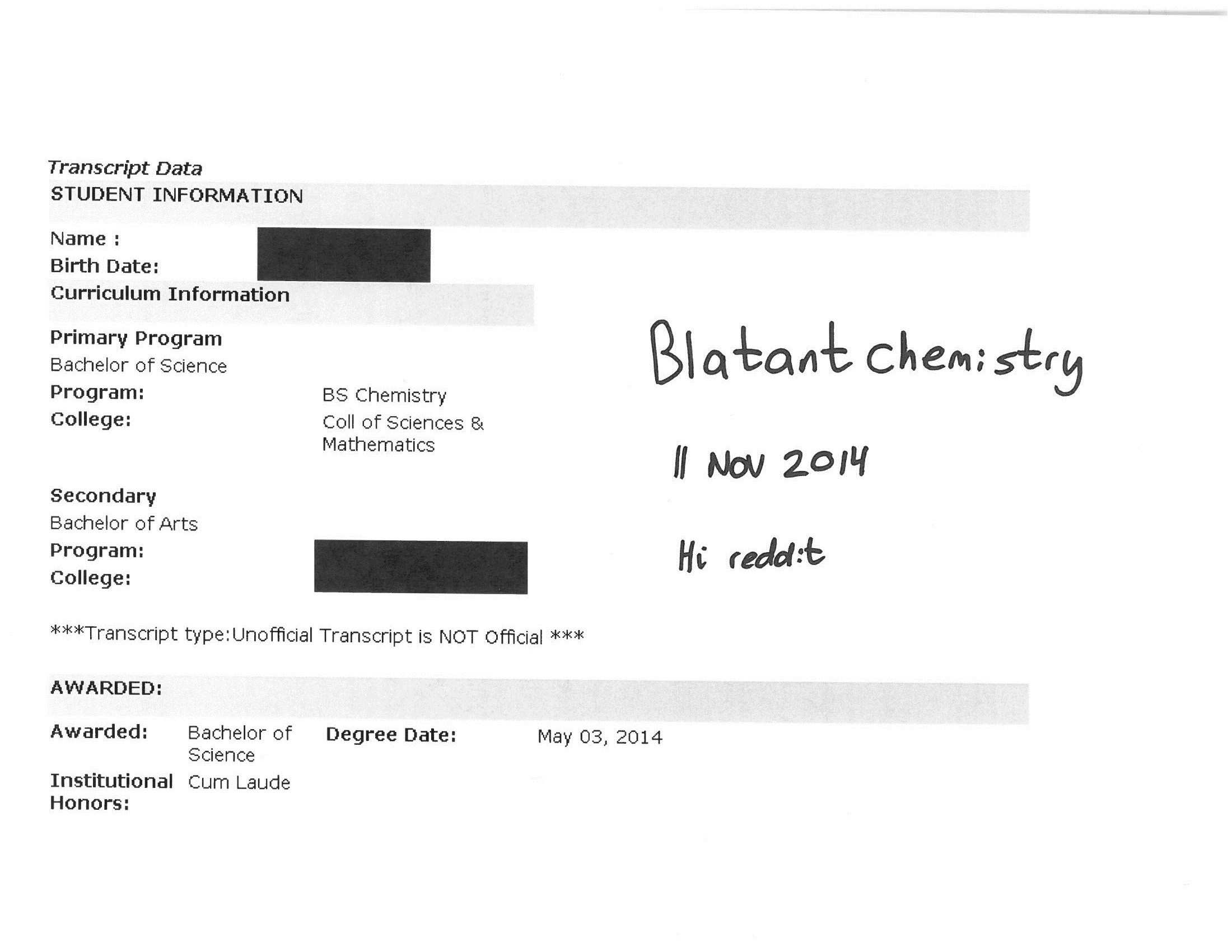 failed pre employment drug test letter template Collection-My Proof B S chemistry Sample Results 7-s