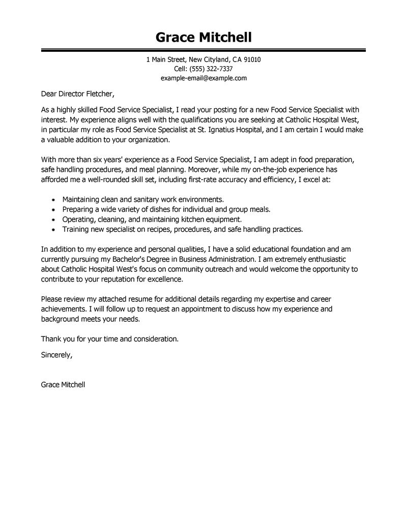 Apple Pages Cover Letter Template