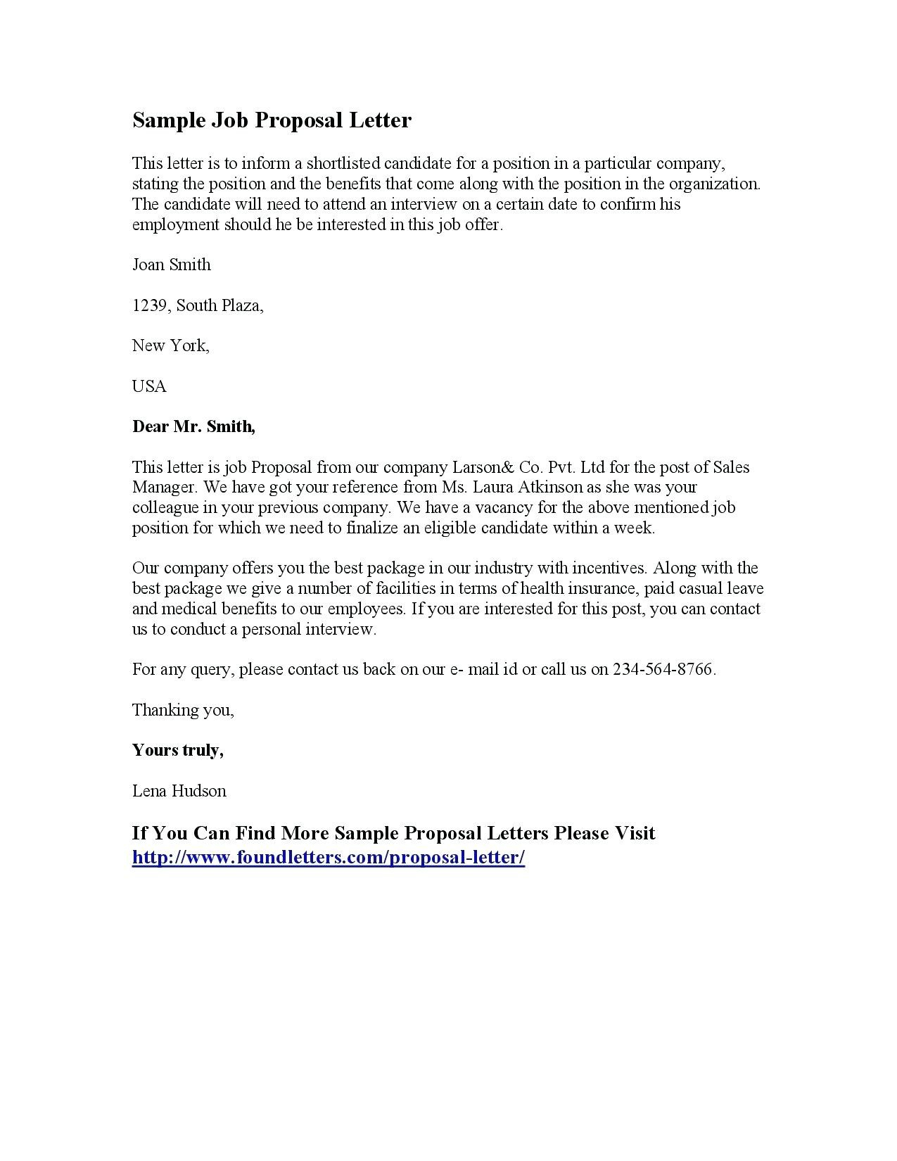 Parole Letter Template Samples | Letter Template Collection