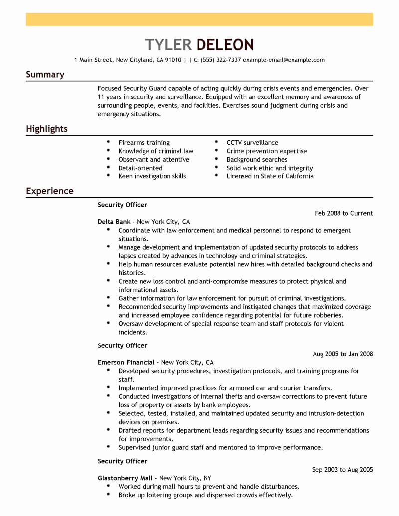 Termination Letter Template California - Leading Professional Security Officers Cover Letter Contract