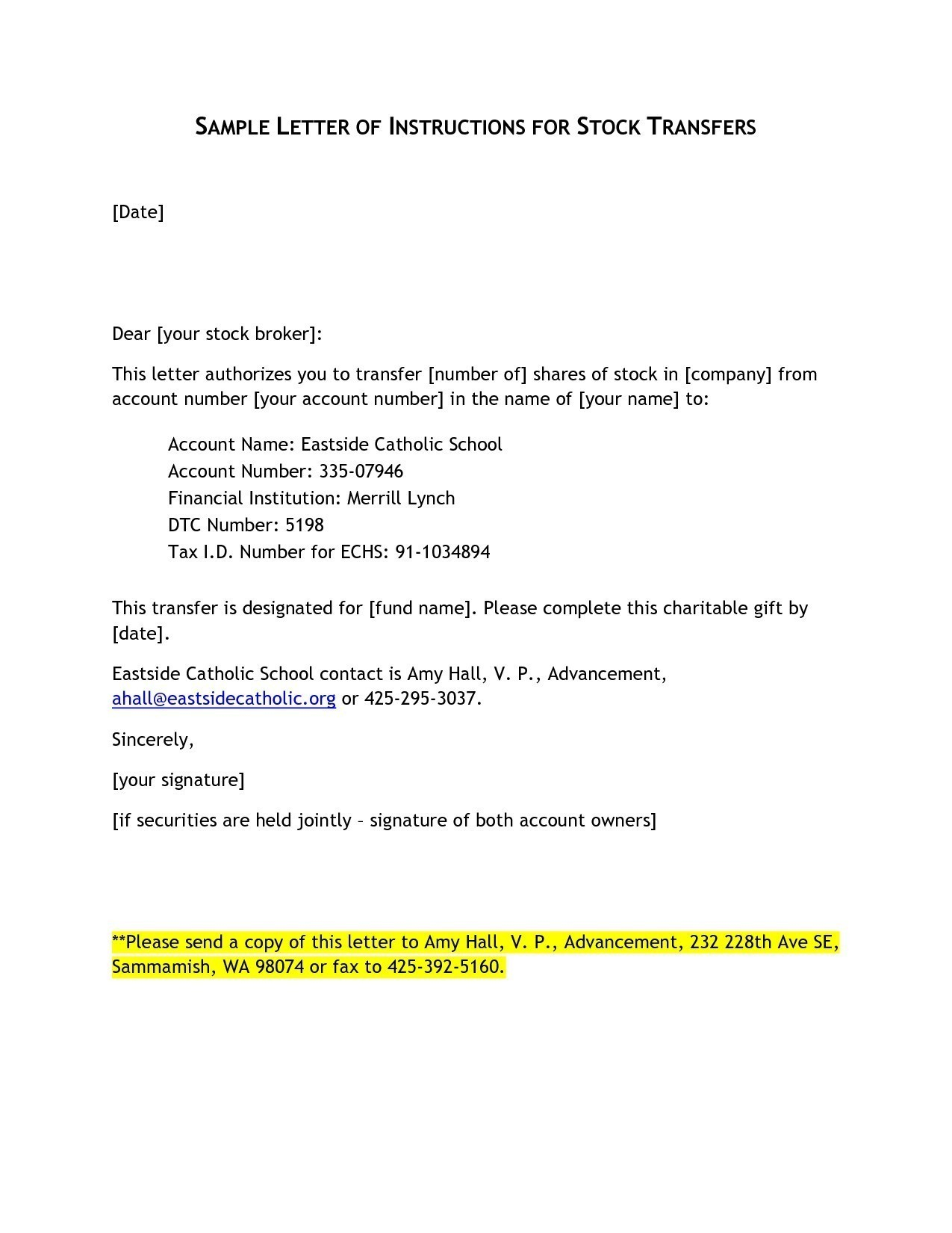 letter of instruction template stock transfer Collection-Letter format Request to School Best Letter format Requesting Transfer Certificate School Copy 15 16-h