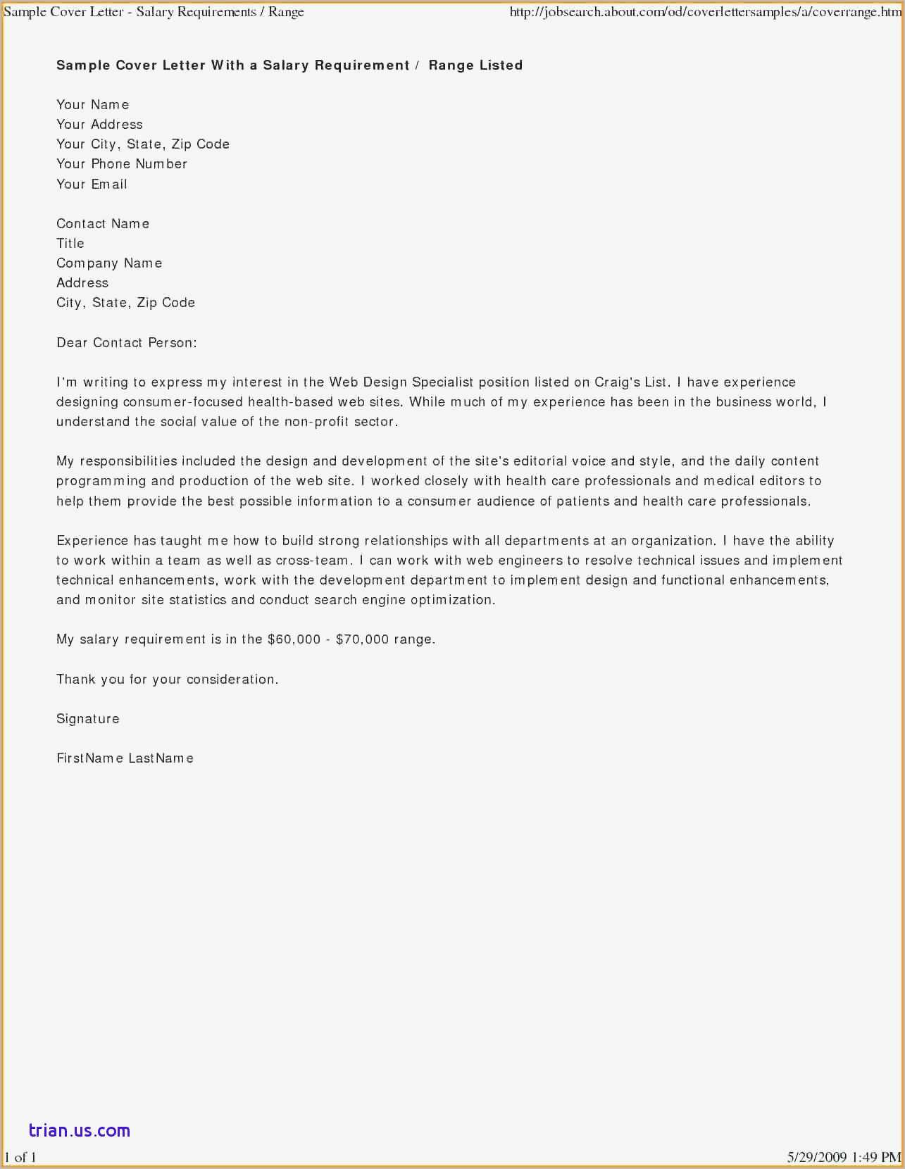 Letter Of Interest Email Template - Letter Intent to Purchase Ideas Lovely Quotation Letter Template