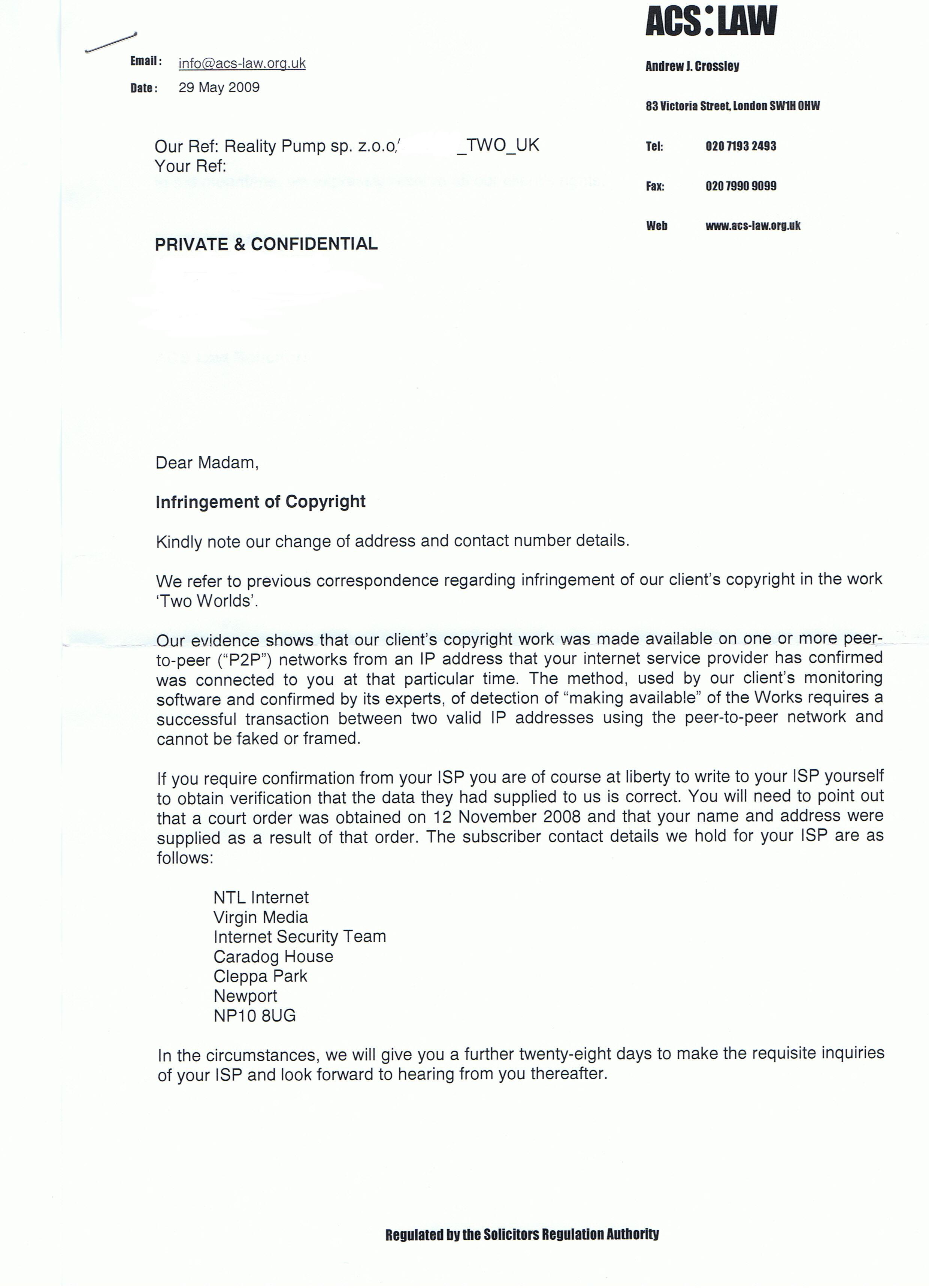 Example Of Small Claims Court Letter