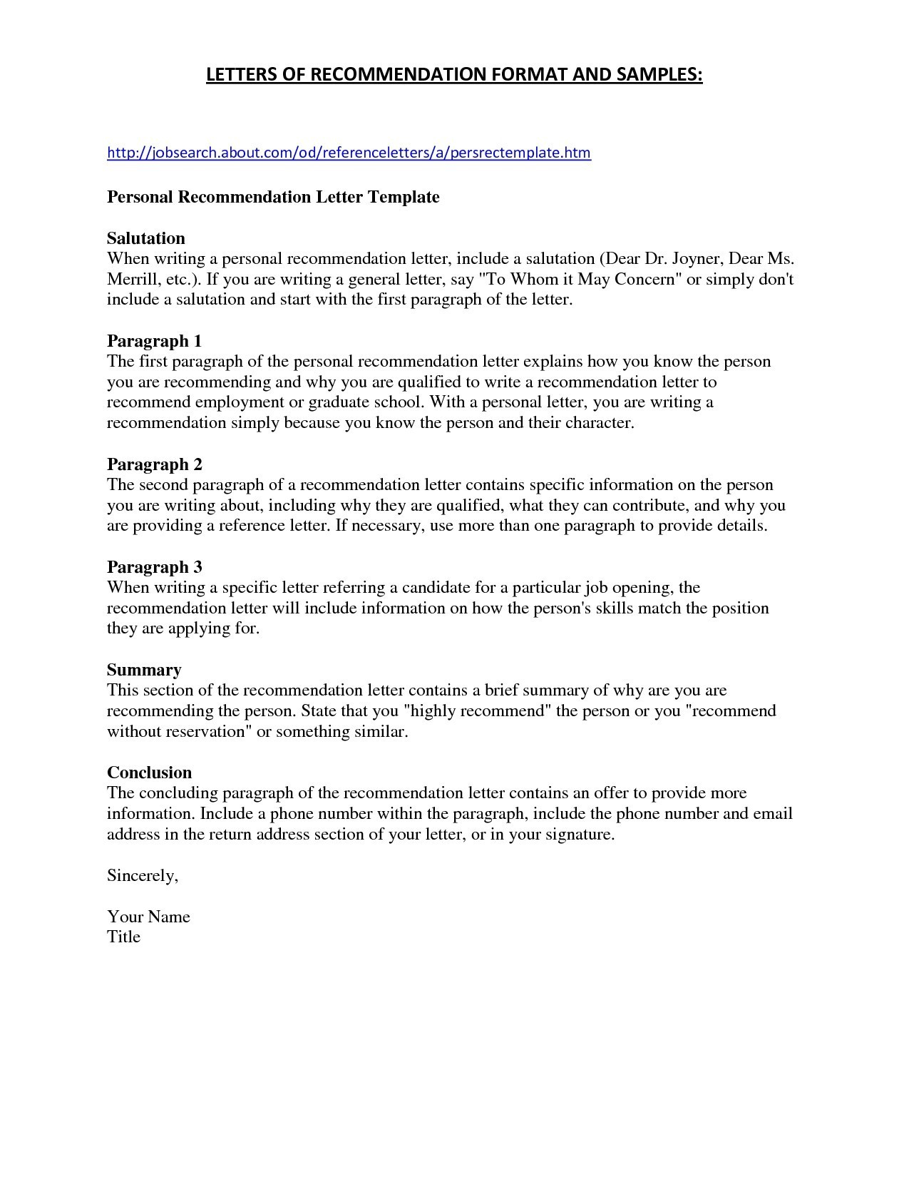 Grad School Letter Of Recommendation Template - Letter Re Mendation form for Graduate School New Sample Job Re