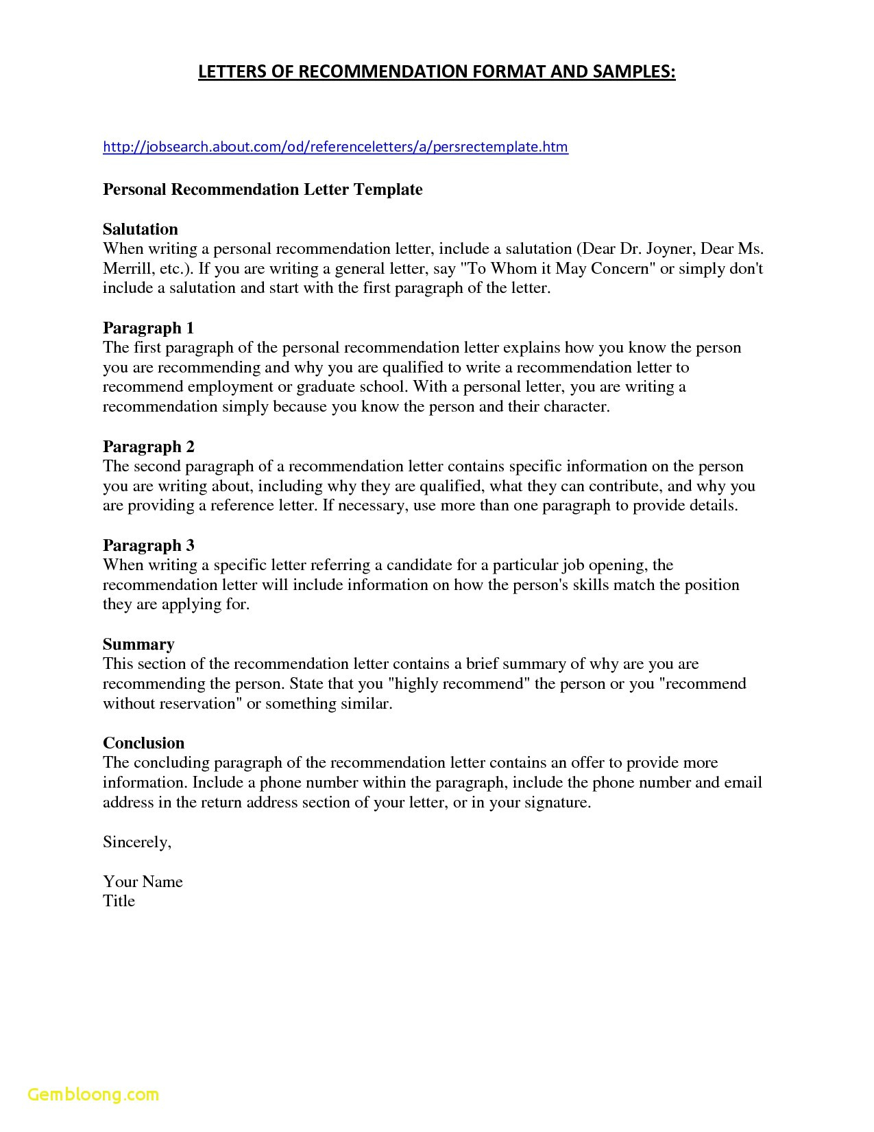 Phd Recommendation Letter Template - Letter Re Mendation Template for College Admission New College