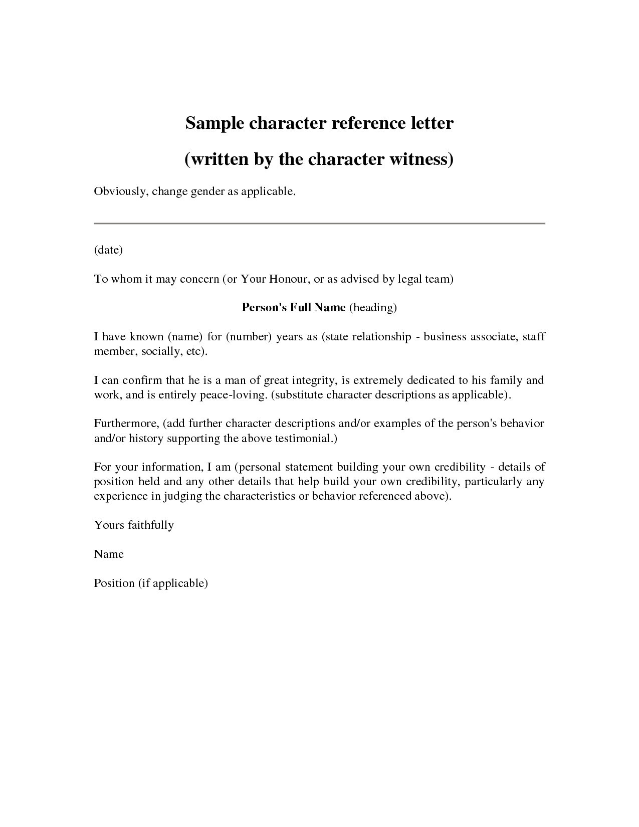 immigration reference letter template Collection-Letter Re mendation Template to whom It May Concern New Letter Re Mendation format Employment Copy 1-c