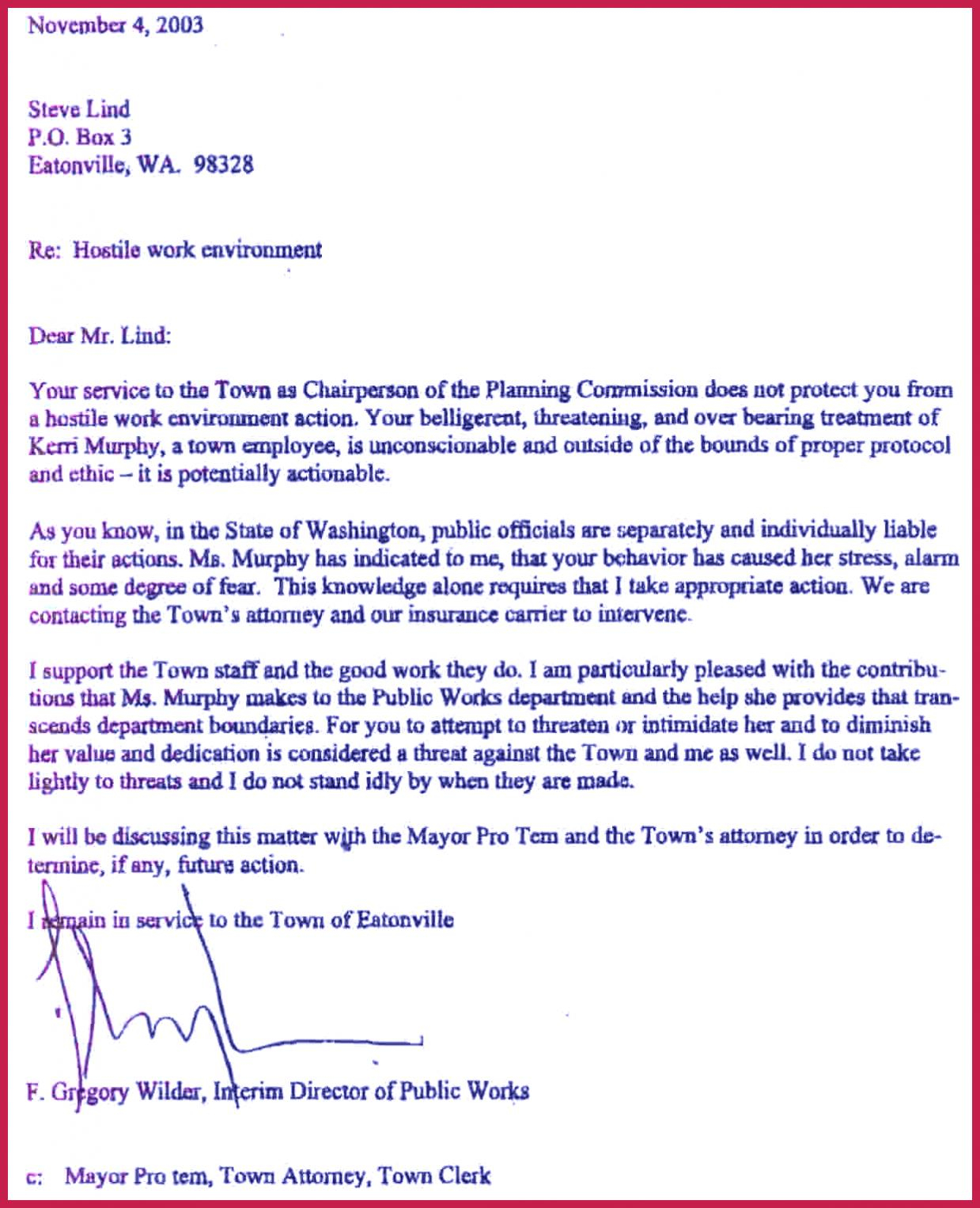 Resignation Letter Due To Stressful Environment - Sample ...