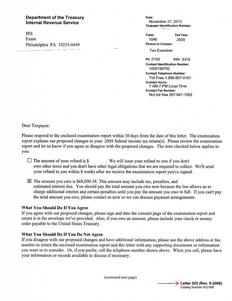 Irs Response Letter Template Samples Letter Template Collection