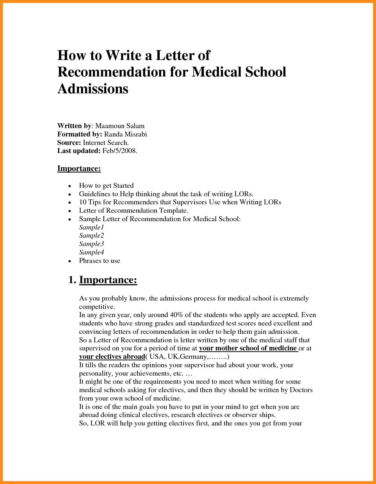Medical School Reference Letter Template - Medical Referral Letter format Choice Image Letter format formal