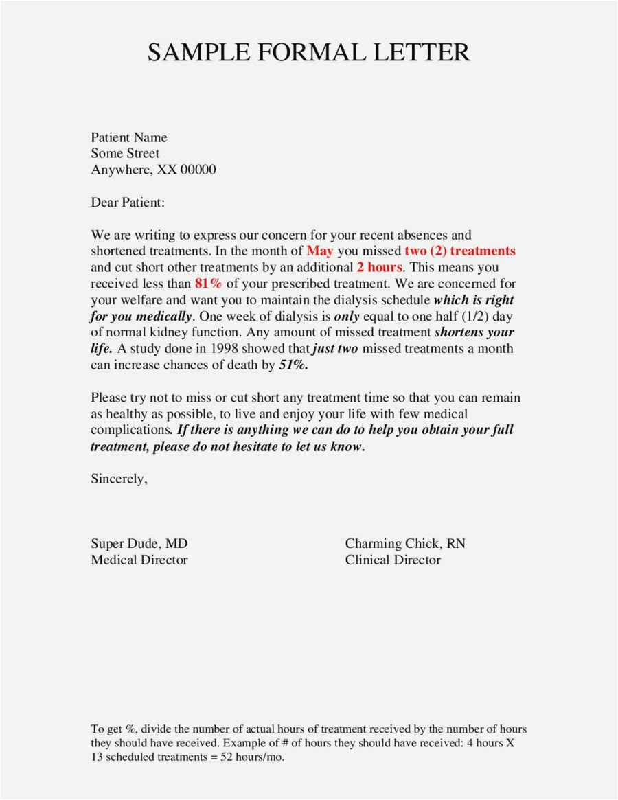 Formal Letter Template - Missing You Letters Free formal Letter Template Unique bylaws