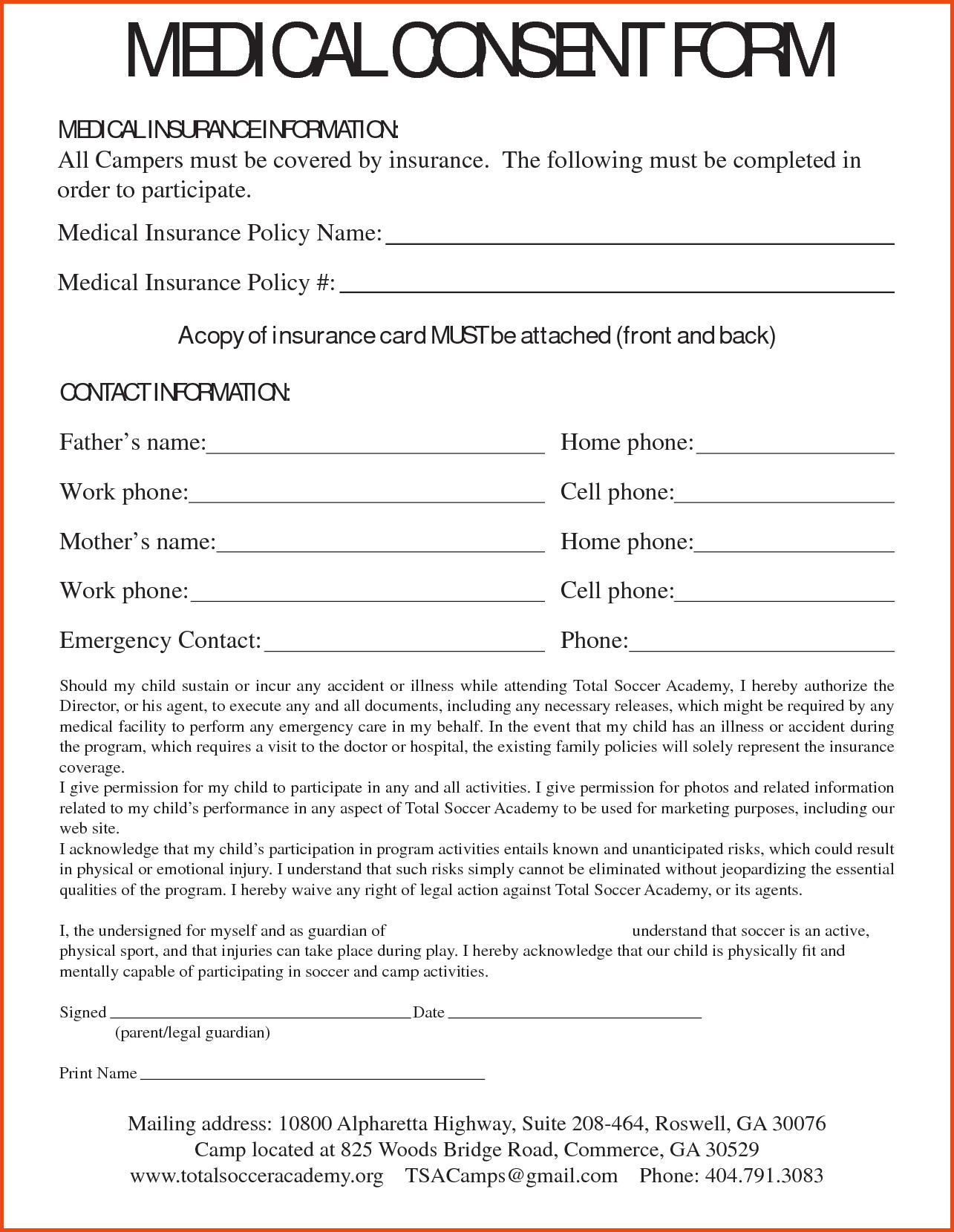 Medical Consent Letter Template - Parental Consent form Template Awesome Notarized Letter Template for