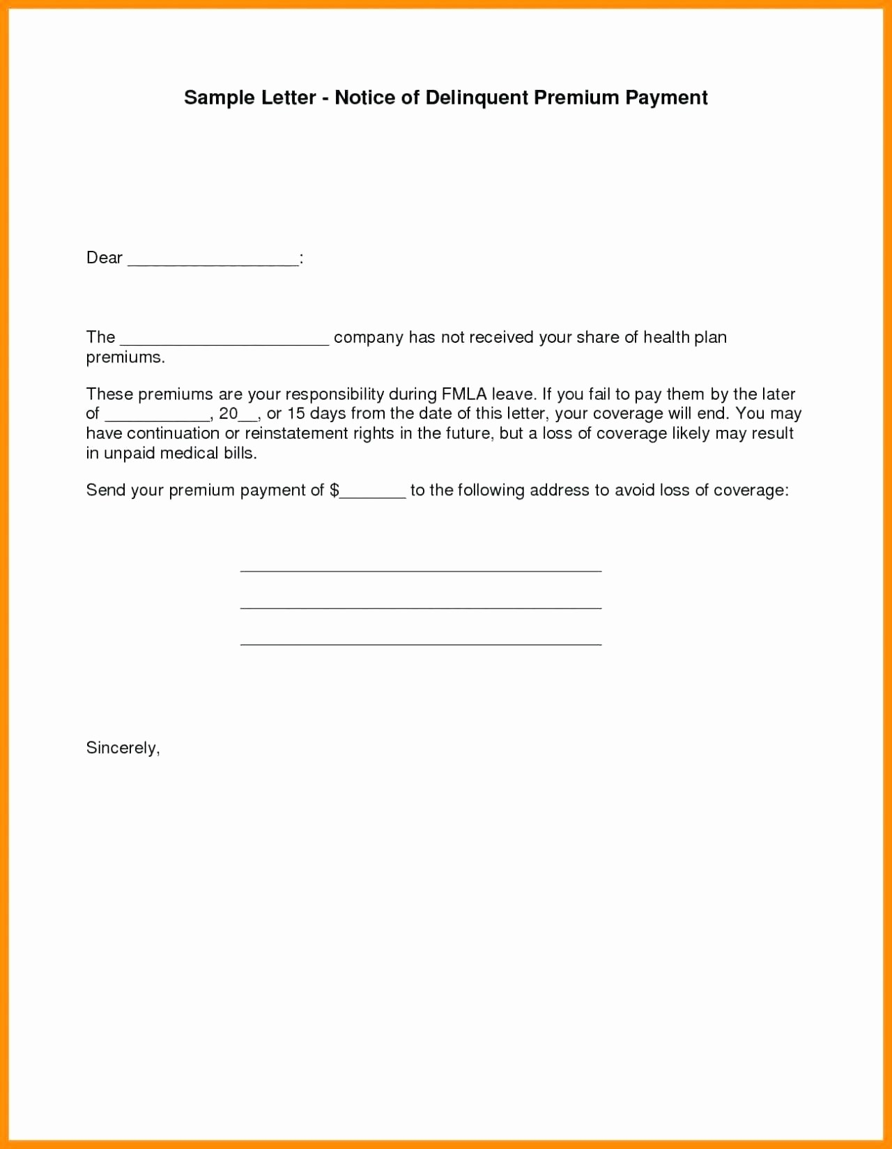 Payment Arrangement Letter Template Collection Letter Template Collection