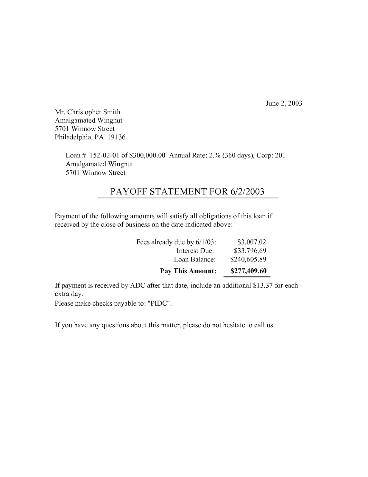 Private Mortgage Payoff Letter Template Examples - Letter Template