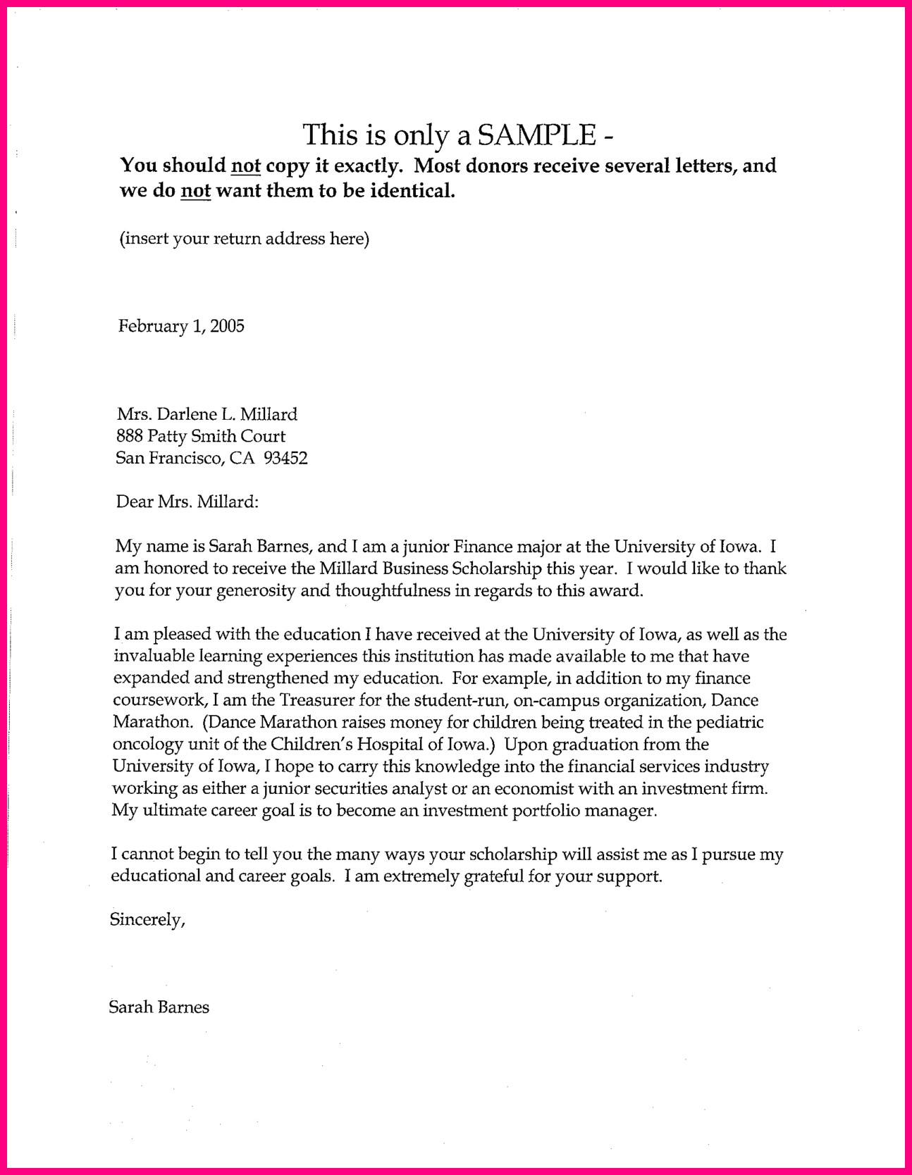 Scholarship Reference Letter Template - Re Mendation Letter Template Job Best Samples Letters Re