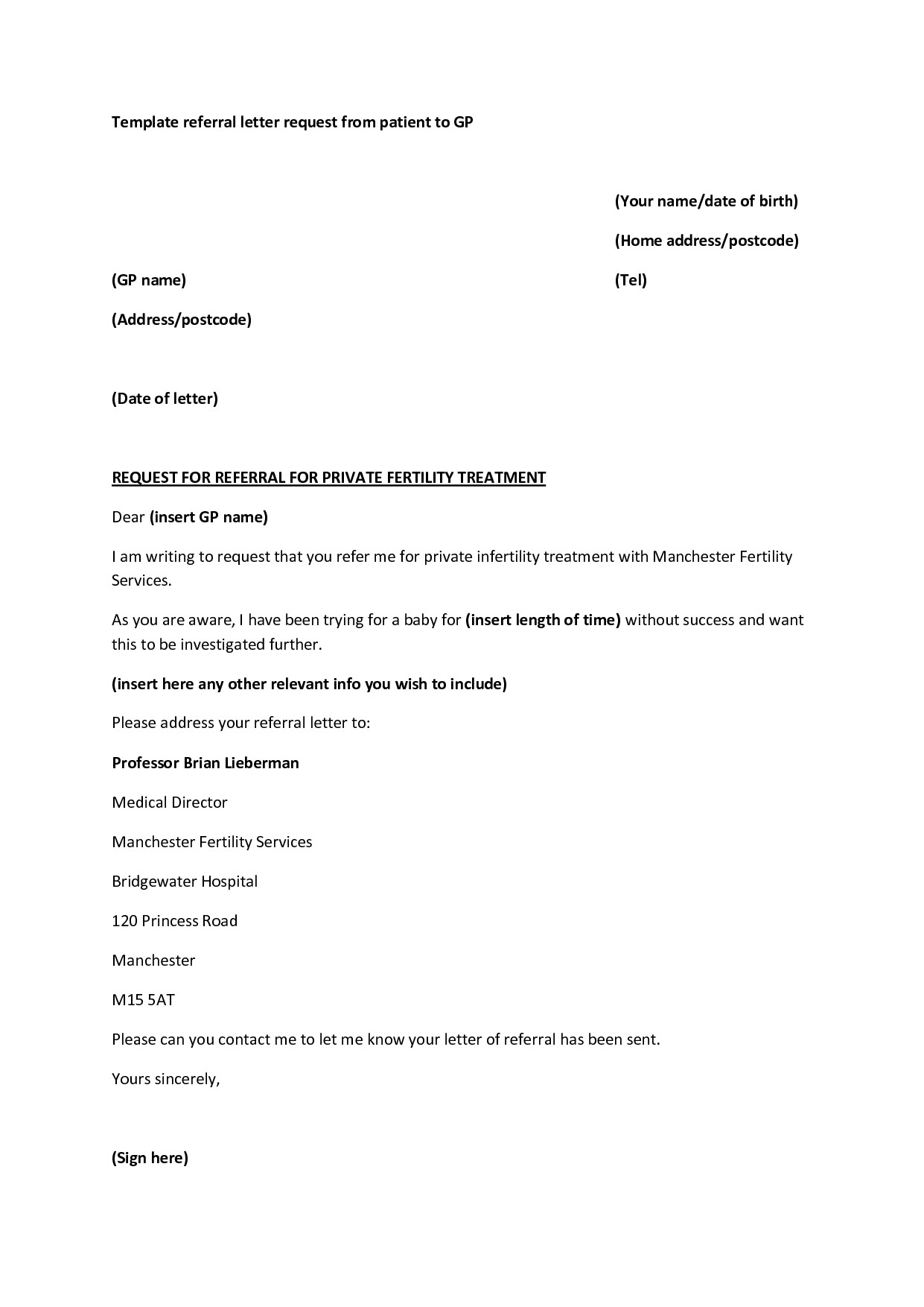 Medical Referral Letter Template - Re Mendation Letter Template Medical Residency Copy Sample Medical