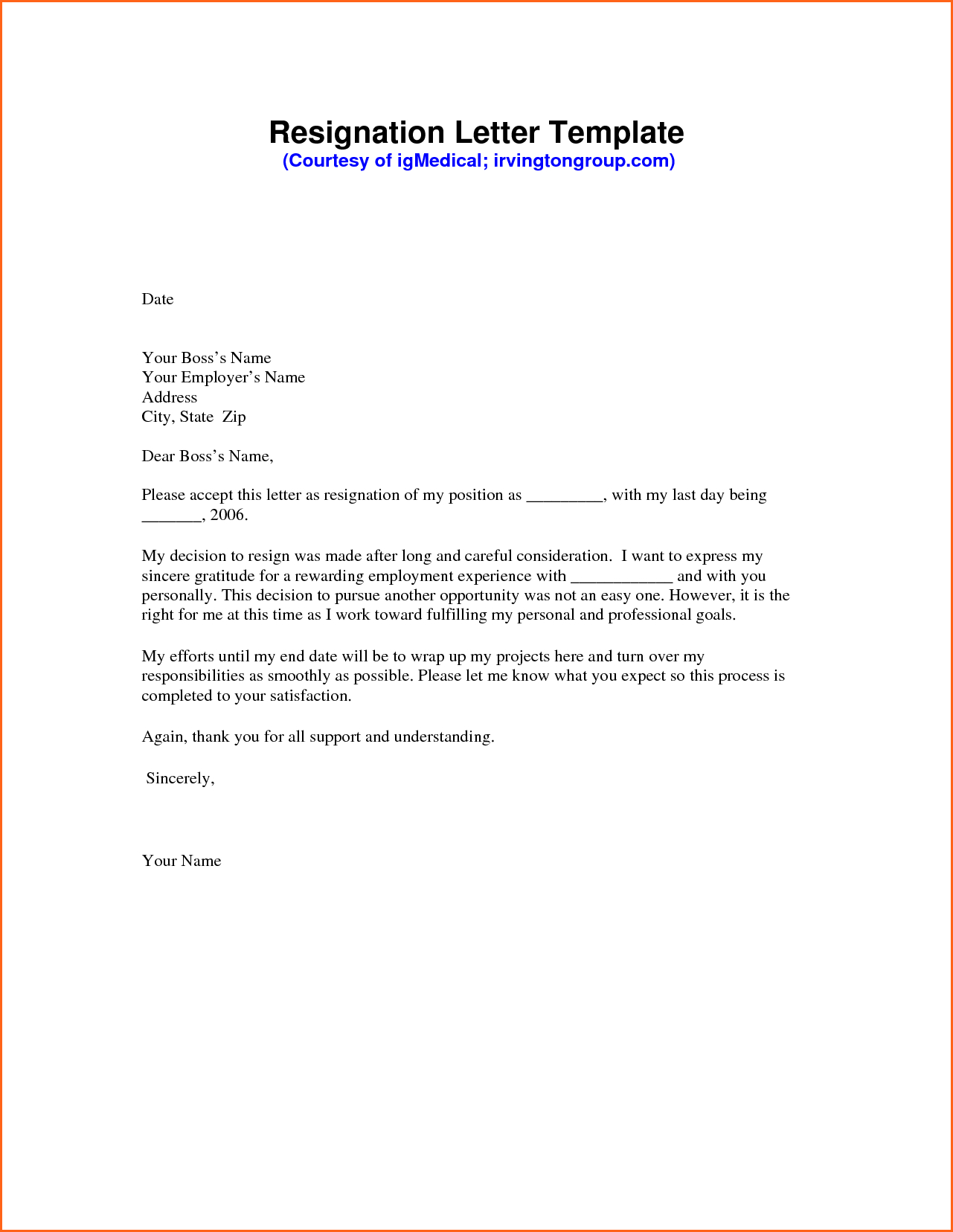 I Quit Letter Template - Resignation Letter Sample Pdf Mechanical Engineering Resume Template