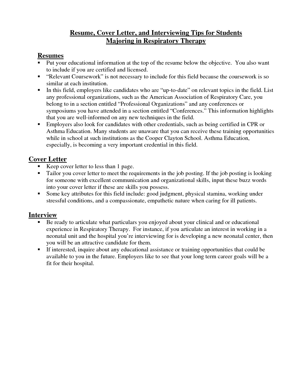 respiratory therapy cover letter template Collection-respiratory therapist cover letter 6-t