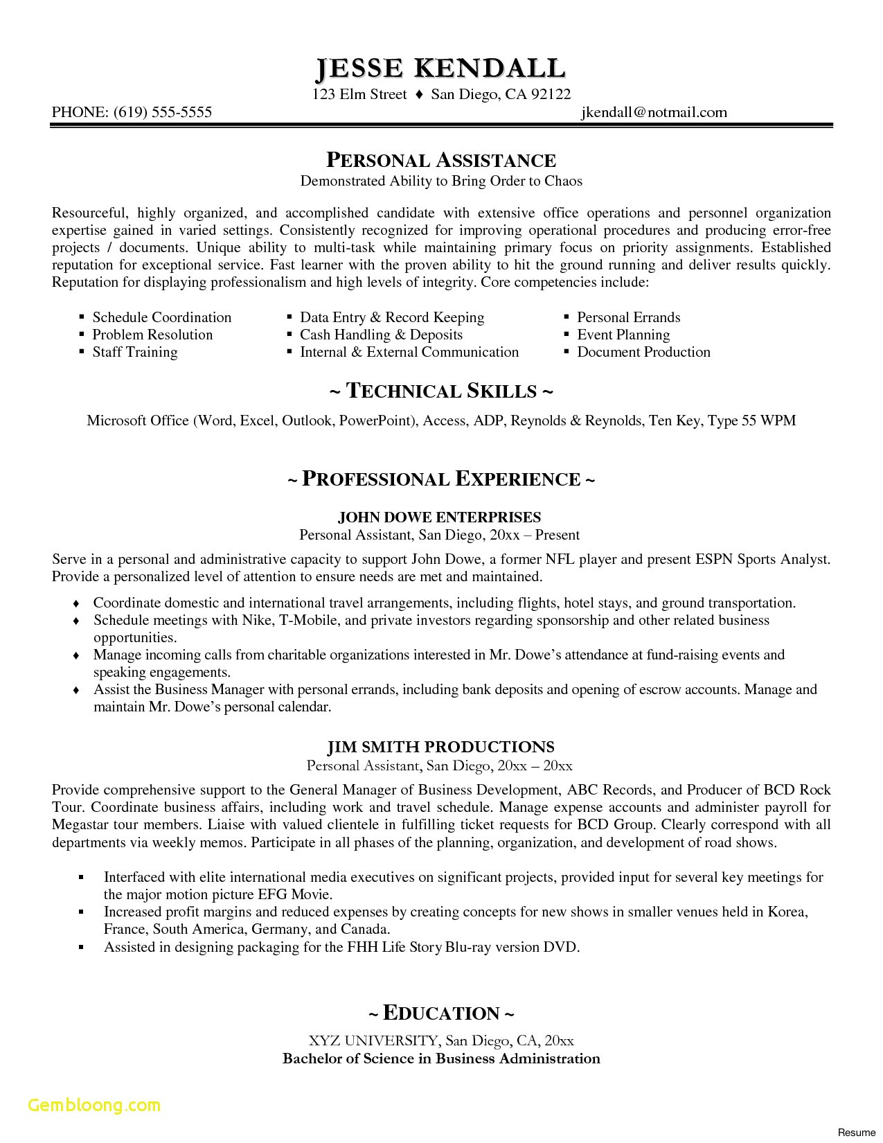 Executive Cover Letter Template Word - Resume Cover Letter Sample Word format Fresh Resume Samples Doc New