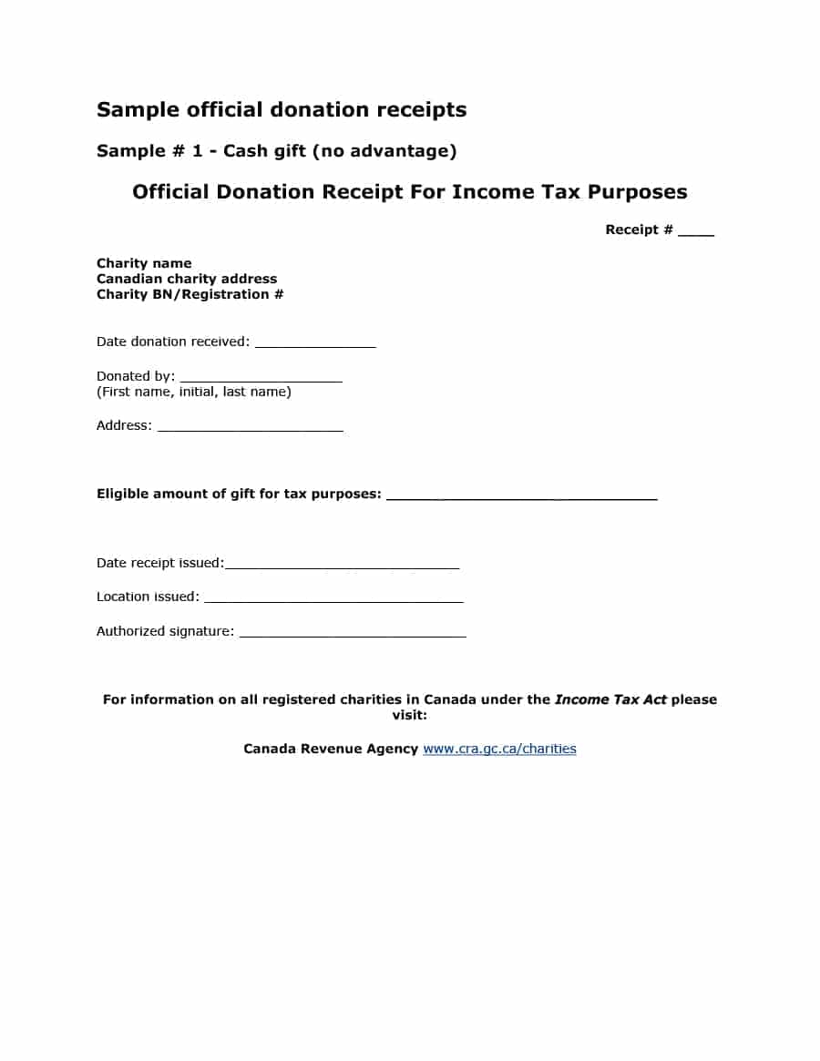 Charitable Donation Receipt Letter Template - Resume Sample – Page 8 – Imzadi Fragrances