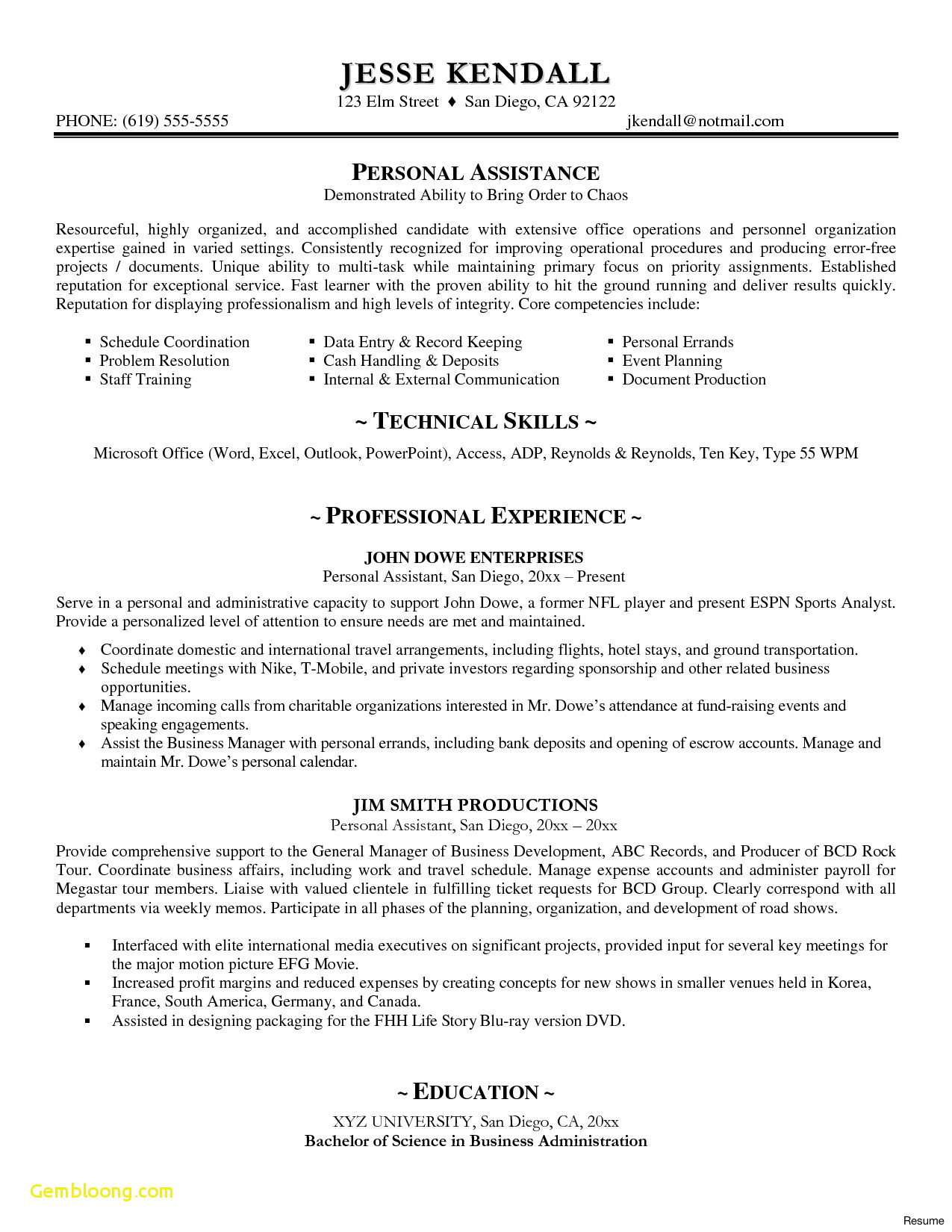 Media Cover Letter Template - Resume Samples Doc New Executive Resume Templates Word Od Specialist