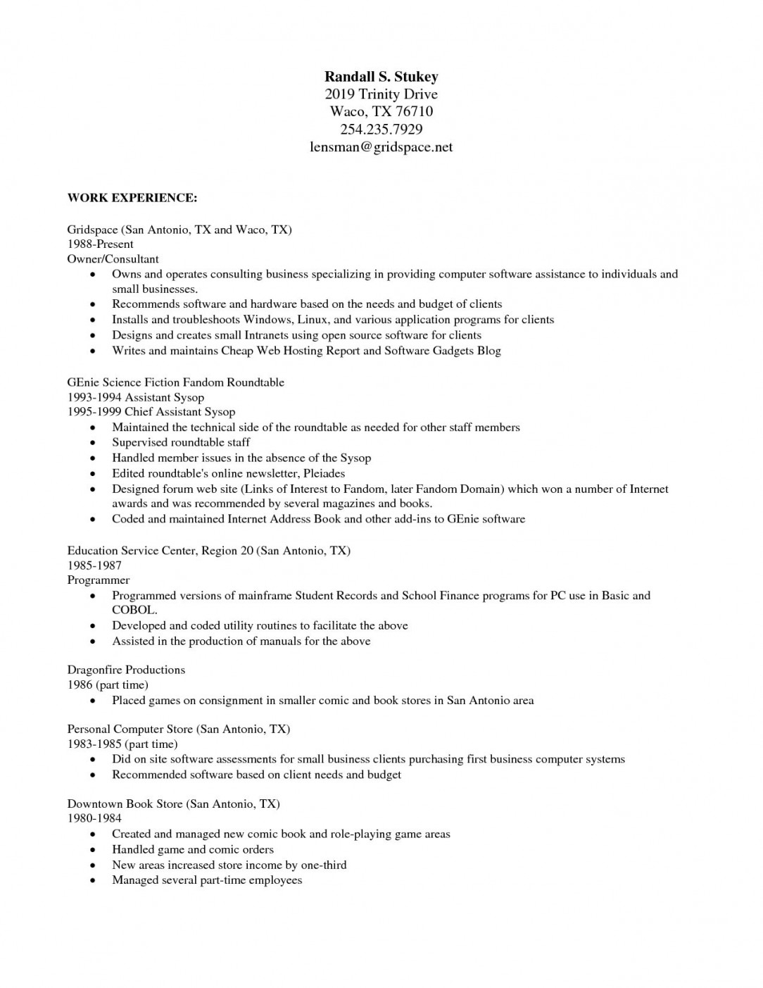 Openoffice Cover Letter Template - Resume Templates for Openoffice Free
