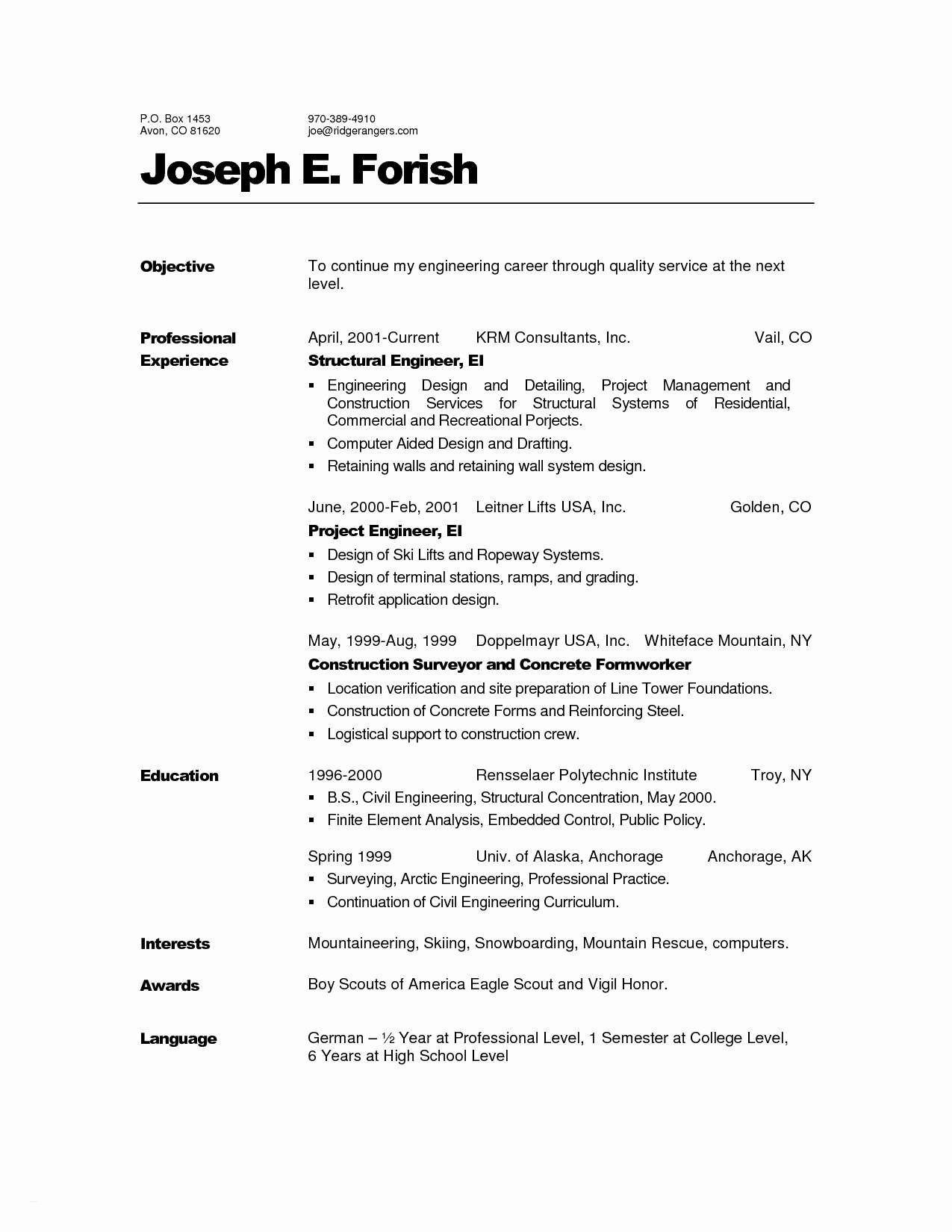 Cfo Cover Letter Template - Resume Writing Template Unique Good Resume Examples Lovely Cfo
