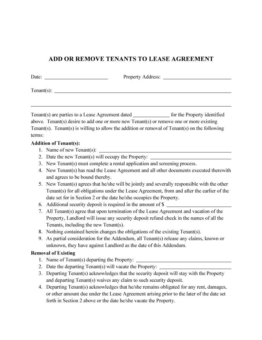 Sublet Letter Template - Roommate Agreement Template 02 Lease Pinterest