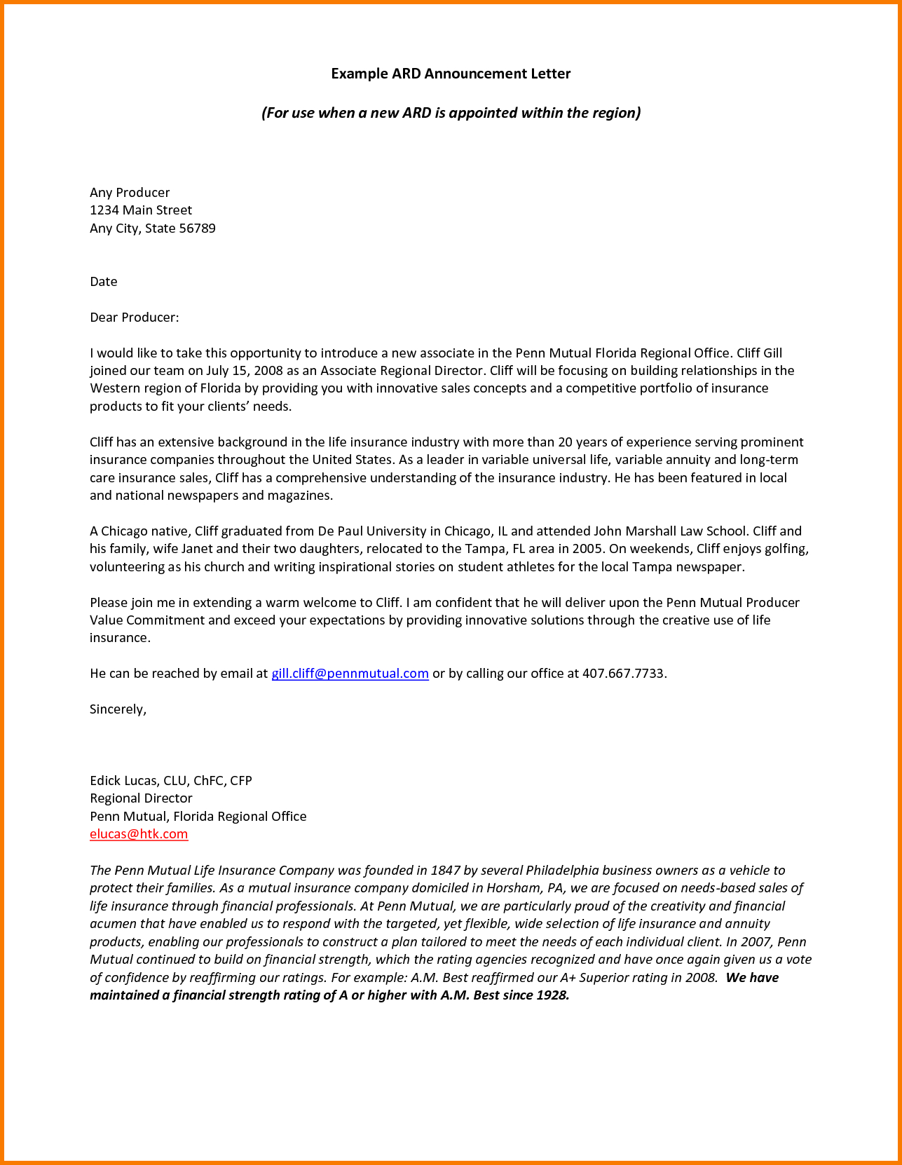 Car Sales Prospecting Letter Template Examples Letter Template