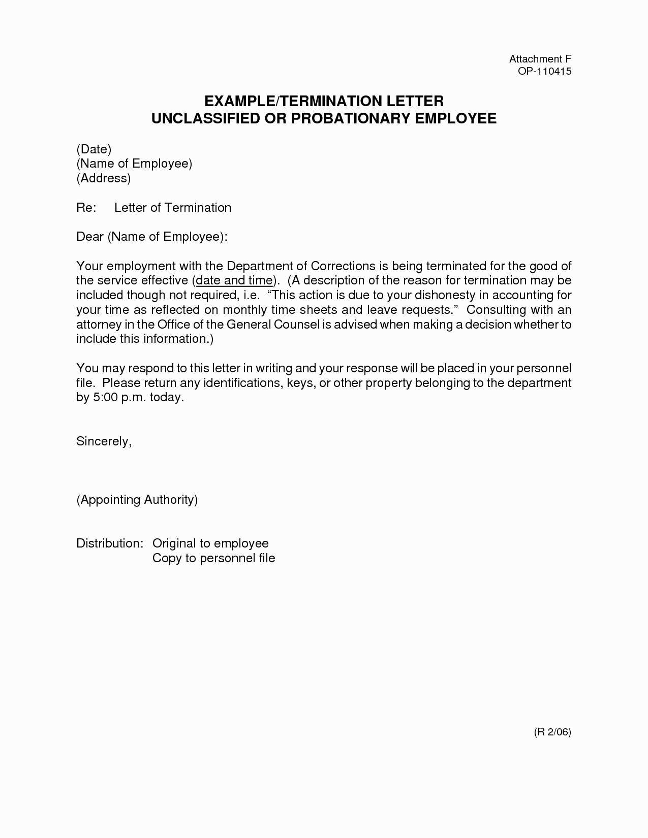 Termination Of Employment Letter Template - Sample Certificate Employment and Pensation Fresh Employment