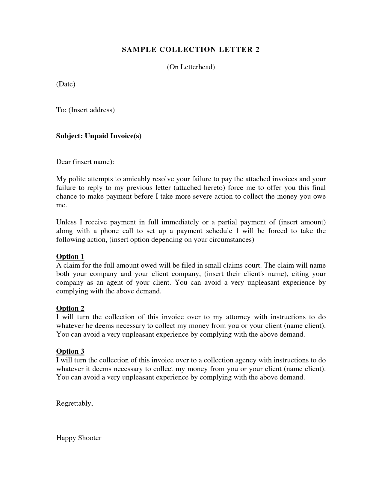 Small Claims Court Letter Of Demand Template Examples Letter Template 