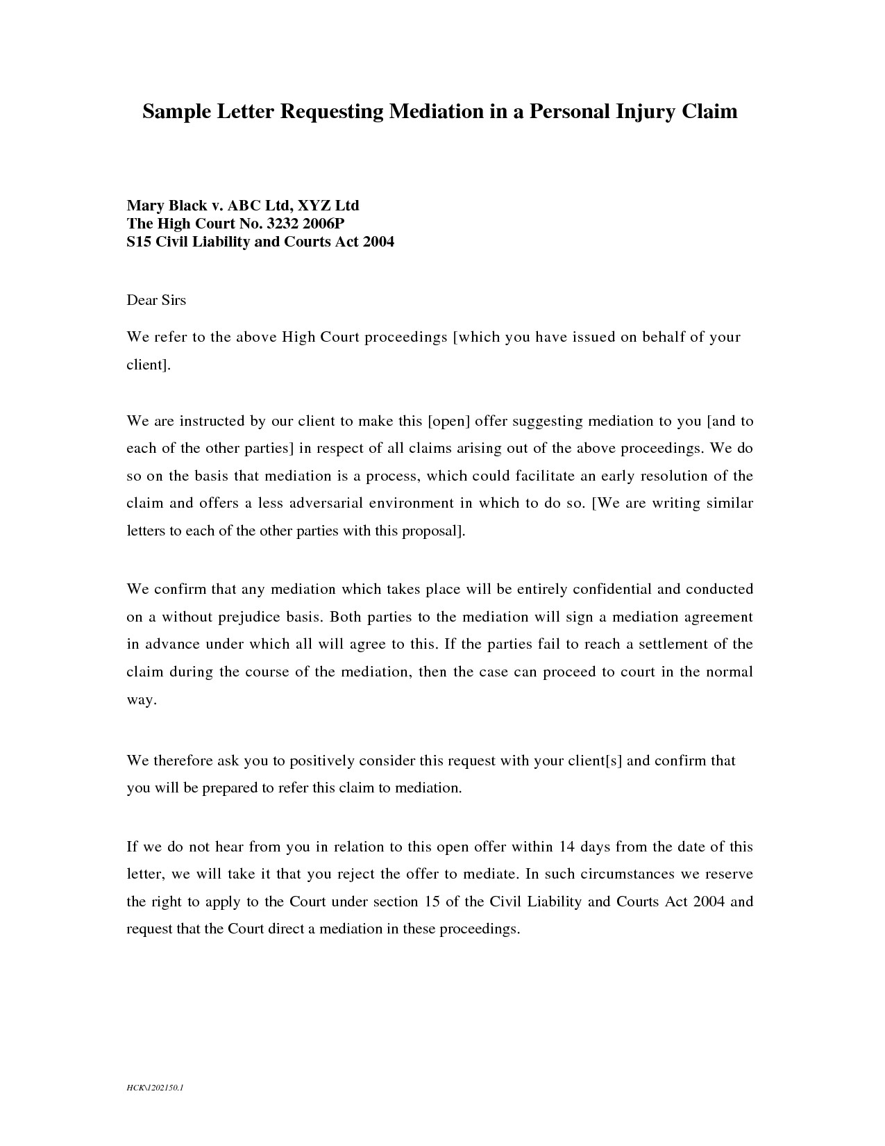 Small Claims Court Letter Of Demand Template Examples Letter Template