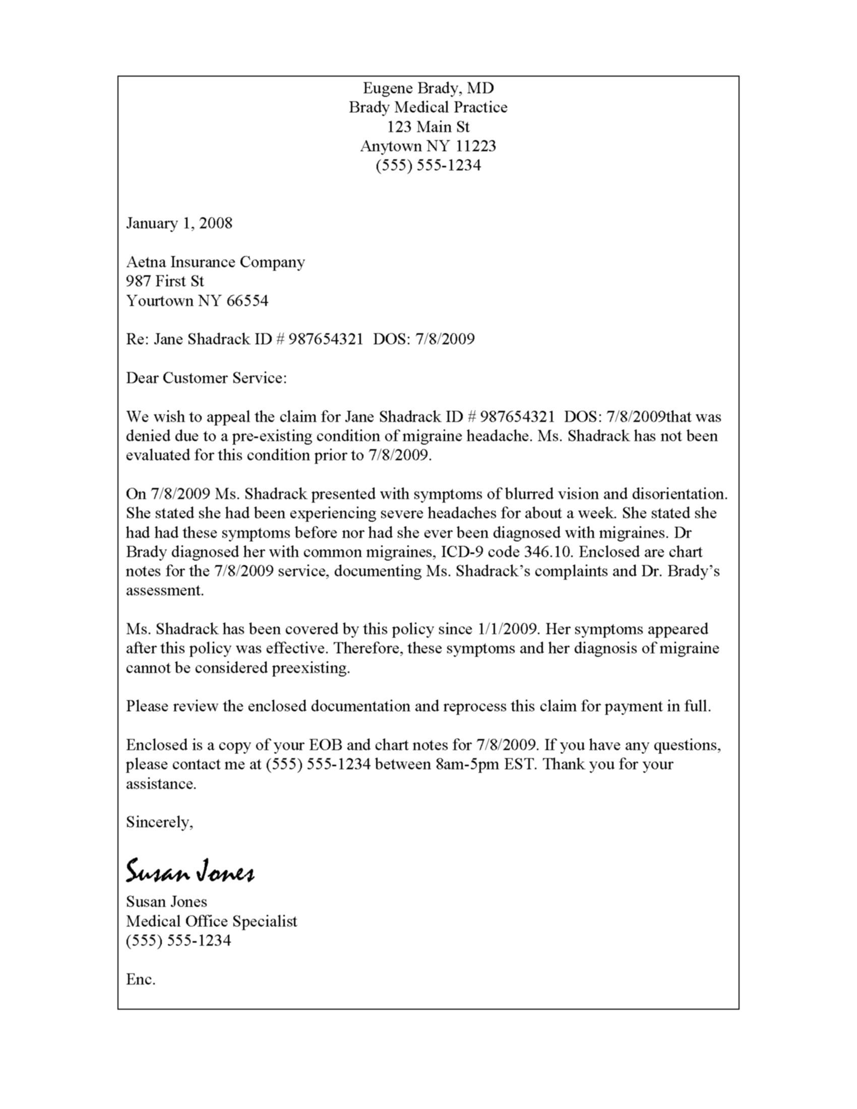 Property Tax Appeal Letter Template Collection | Letter ...