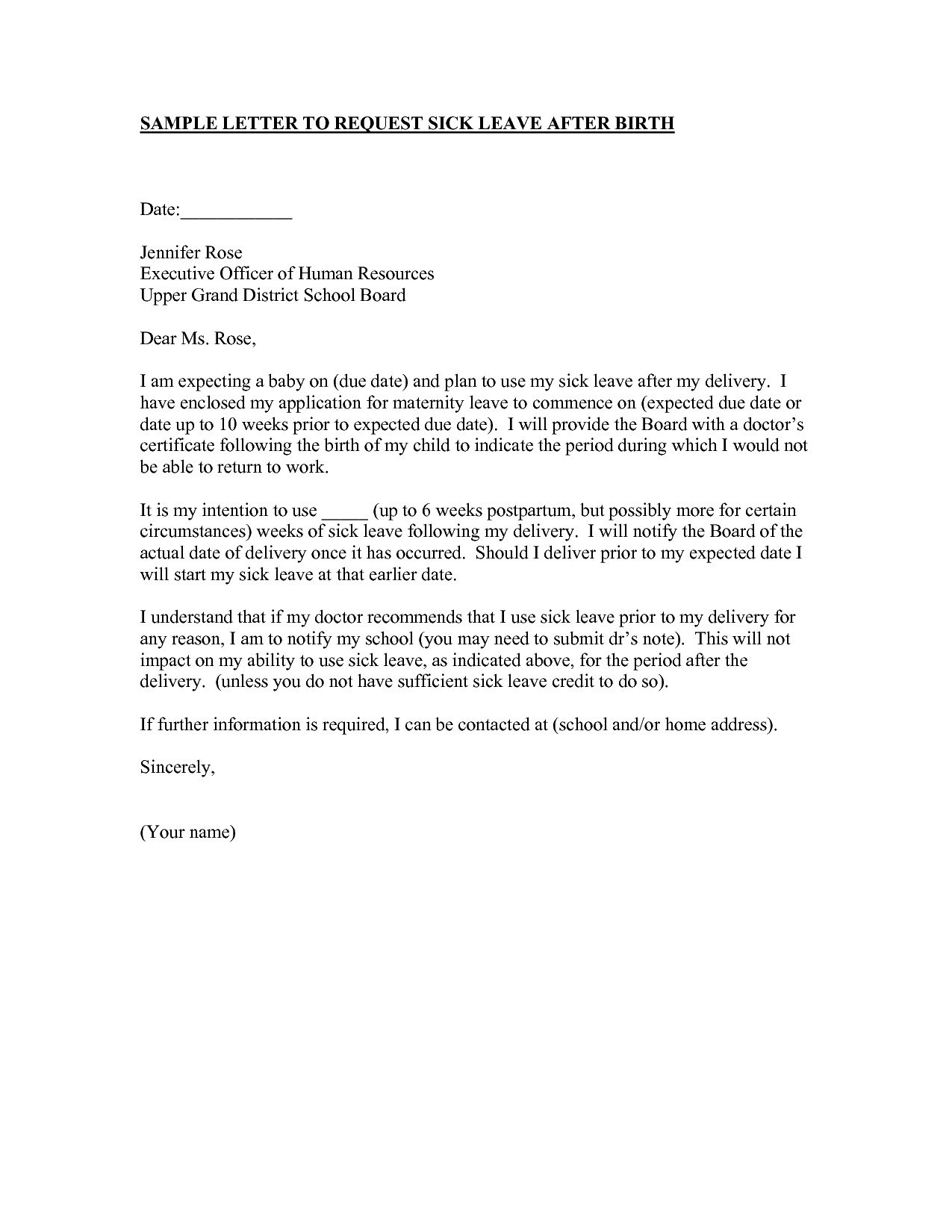 personal-leave-of-absence-letter-template-collection-maternity