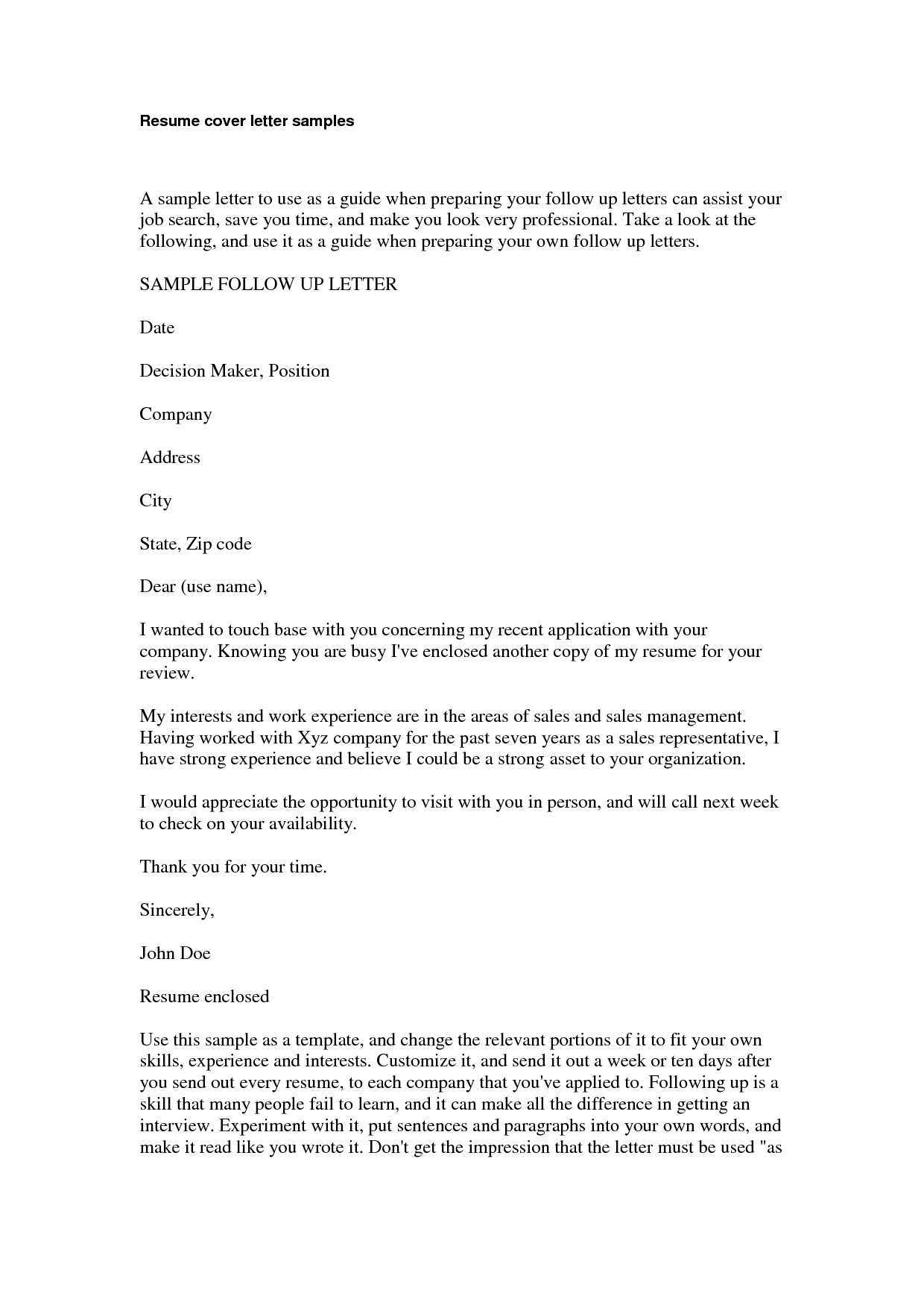 Free Template Cover Letter for Job Application - Sample Of Resume Letter Acurnamedia
