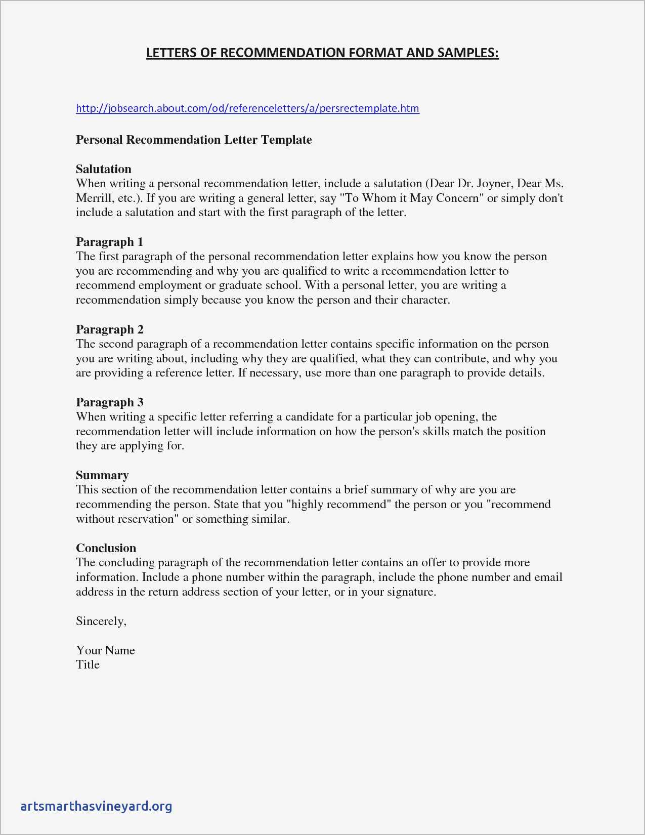 Personal Character Reference Letter Template - Sample Personal Reference Letter for A Friend Samples From Character