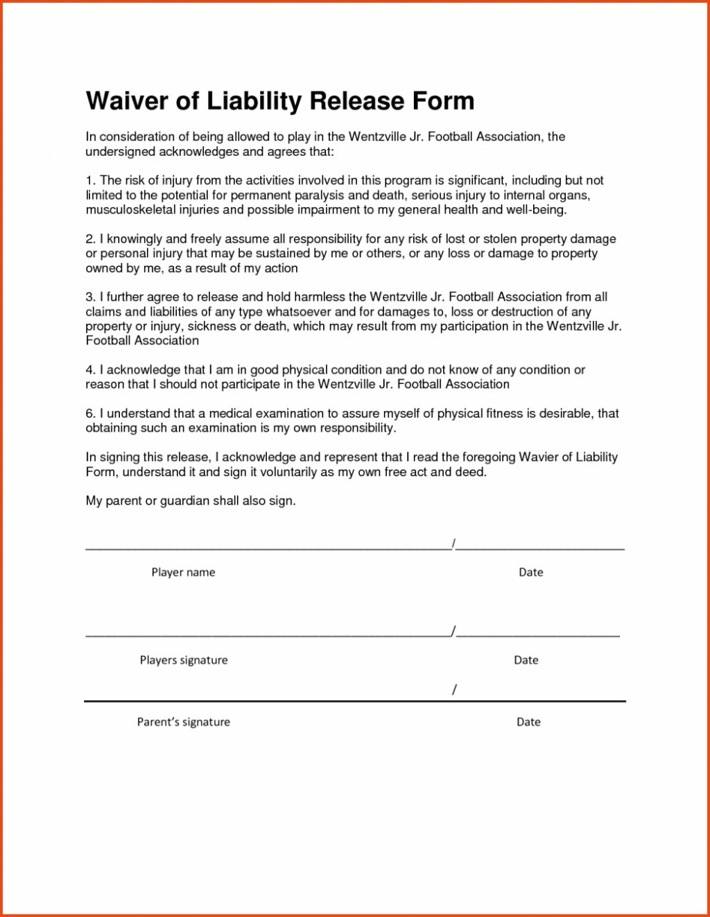 Hold Harmless Letter Template - Sample Release form Lovely Hold Harmless Agreement Beautiful