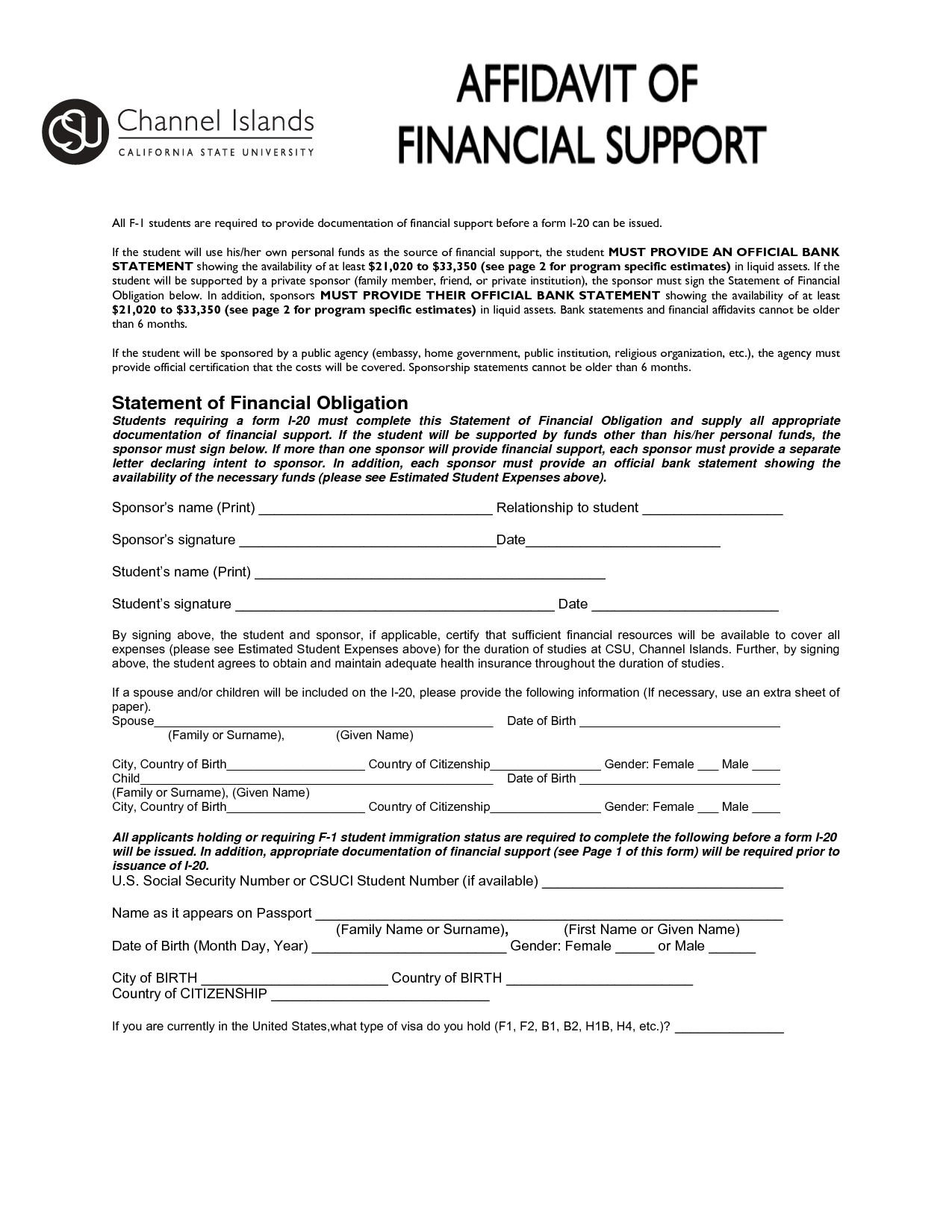affidavit of support template letter example-Search Results Affidavit of Financial Support Letter affidavit of support sample 3-b