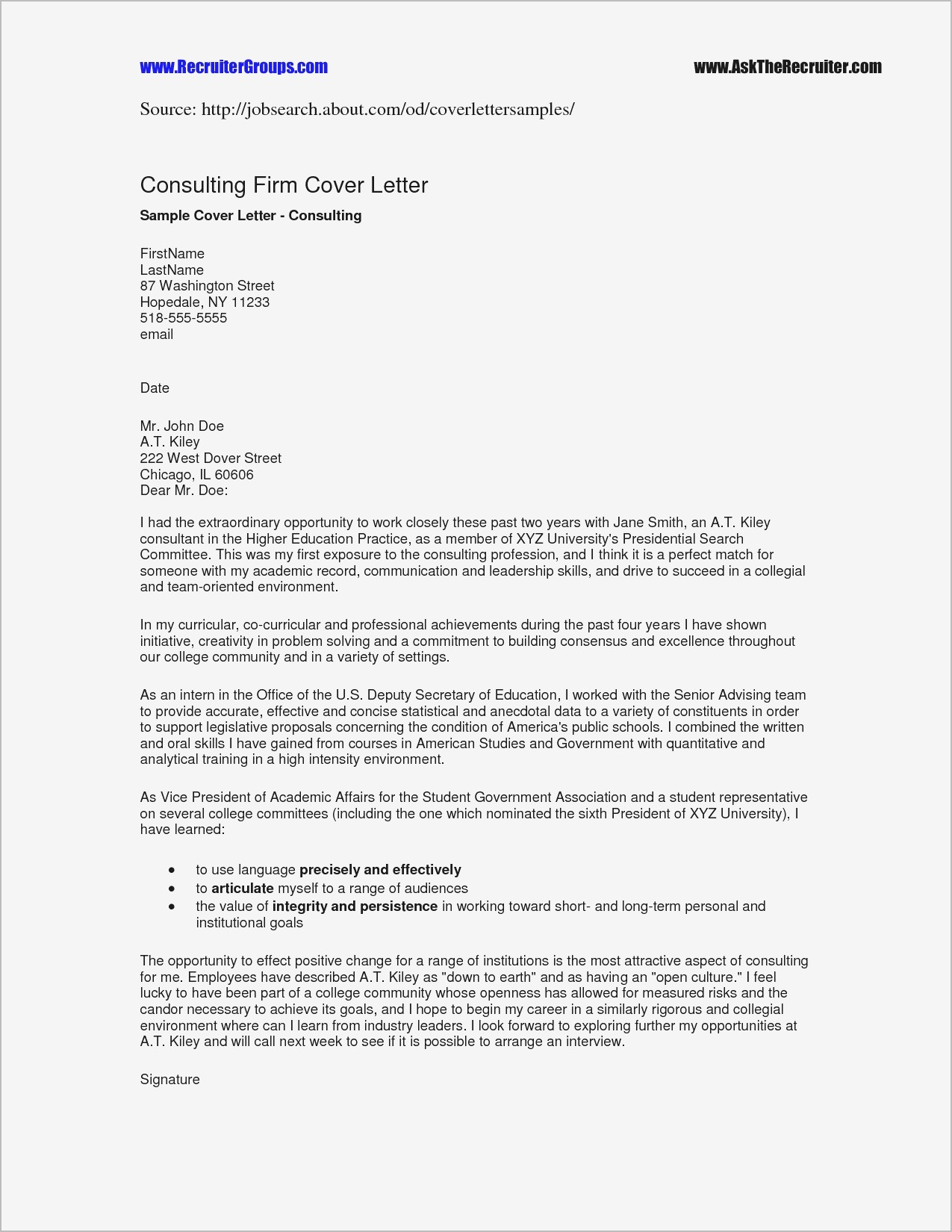 Free foreclosure Letter Template - Short Cover Letter Sample Pdf format