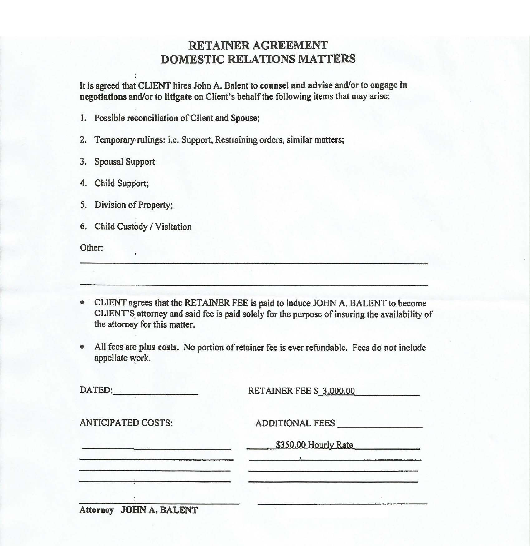 Spousal Support Agreement Template 9079