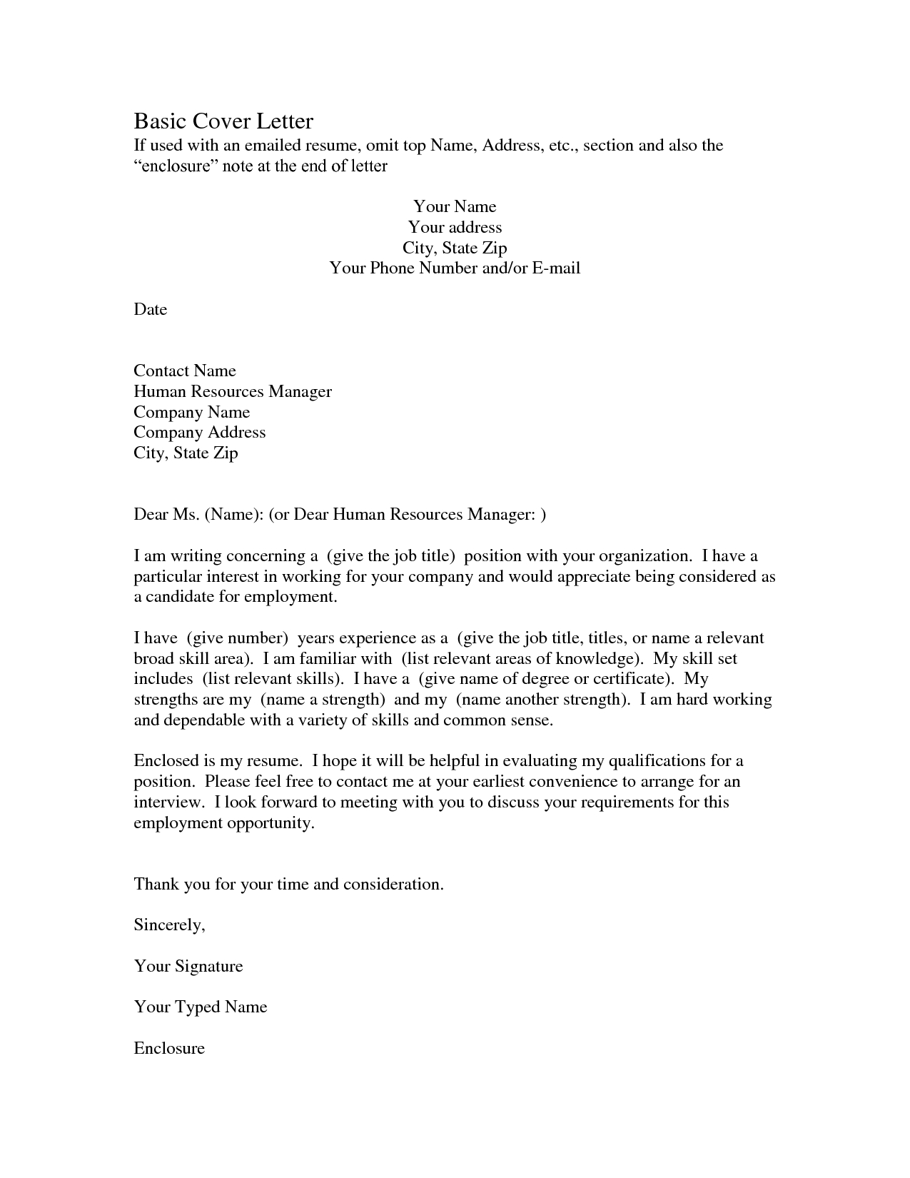 Simple Cover Letter Template Free - This Cover Letter Sample Shows How A Resumes for Teachers Can Help