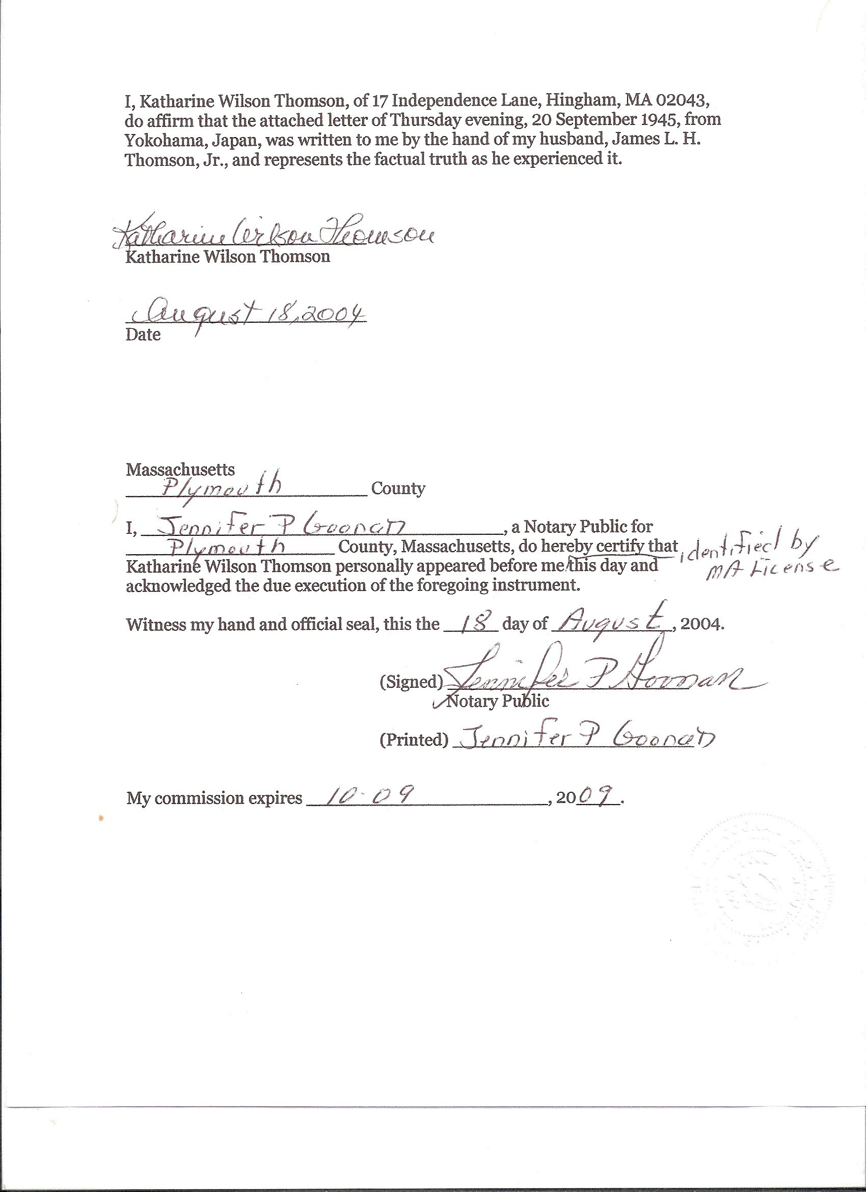 Proof Of Residency Letter Notarized Template - Unique How to Get A Letter Notarized Your Template Collection