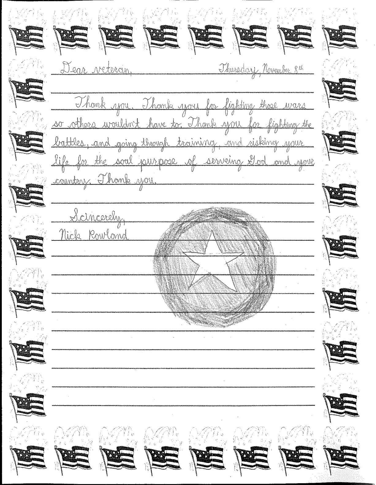 Veterans Day Letter Template Examples Letter Template Collection