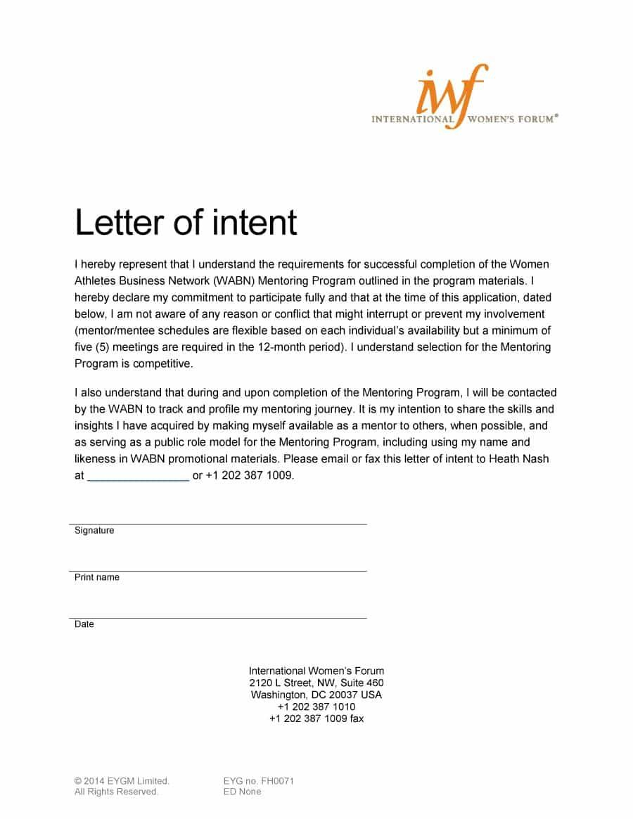 compassion letter writing template Collection-Visit our page to learn how to write a letter of intent and letter of intent examples & templates 11-a